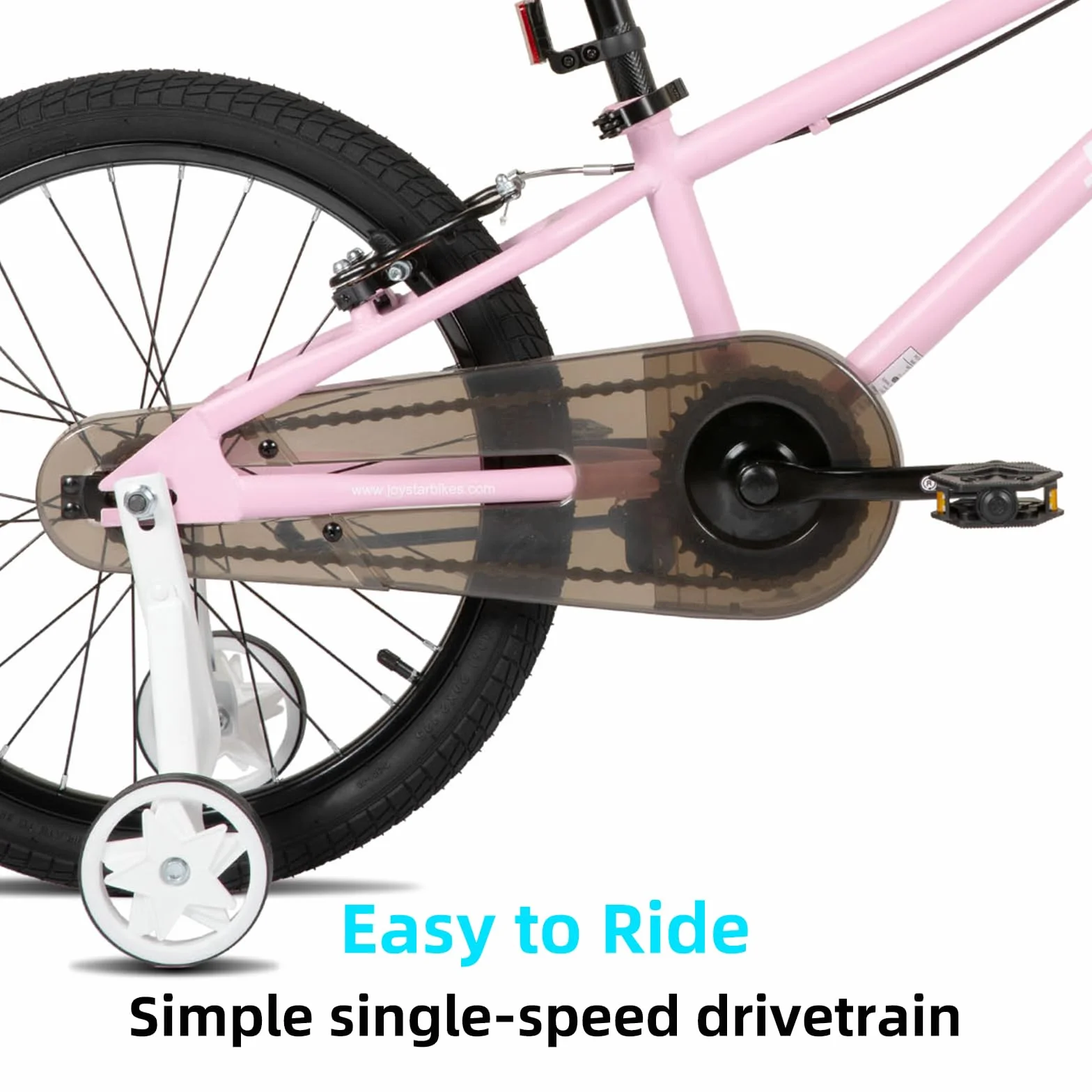 JOYSTAR Vélo pour Enfants Lomand avec Roues d'appui (14/16/18/20 Pouces), vélo pour garçons et Filles âgés de 3 à 11 Ans, Disponible en Plusieurs Couleurs