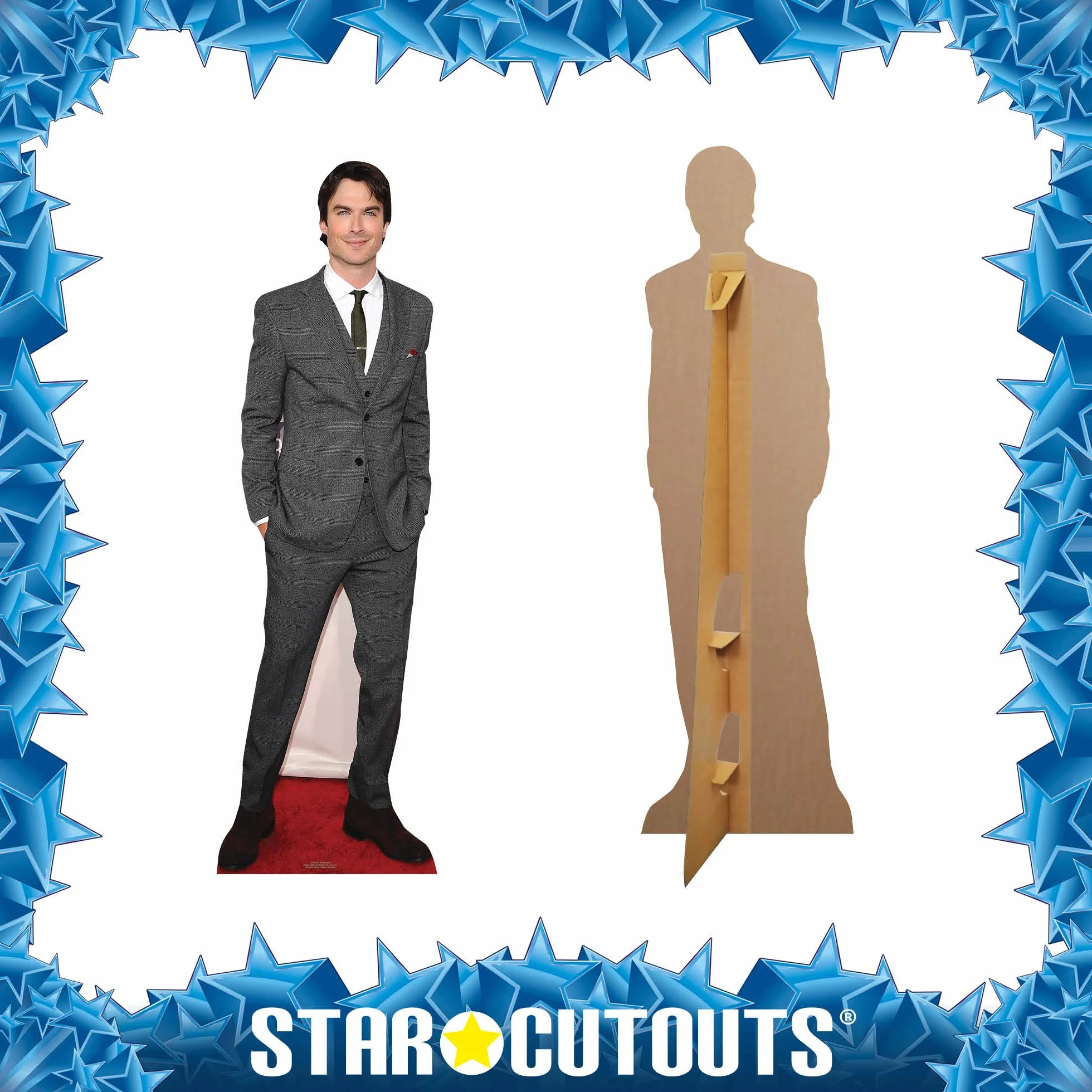 Figurine Ian Somerhalder en carton taille réelle 165cm