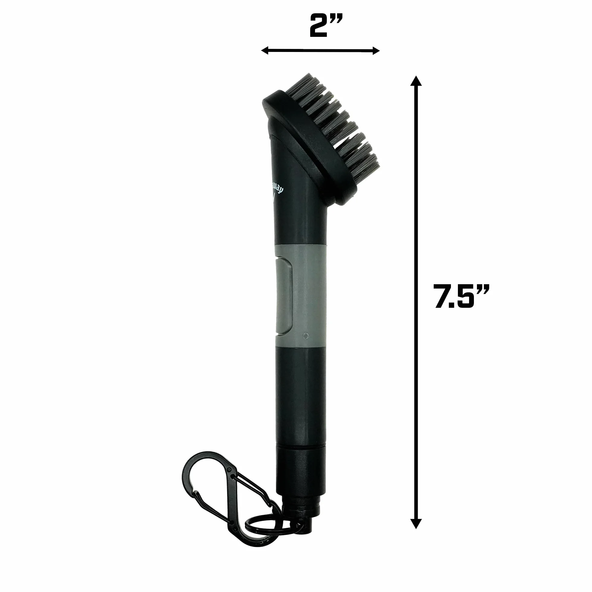 Callaway H2GO Brush Brosse pour Club de Golf Noir