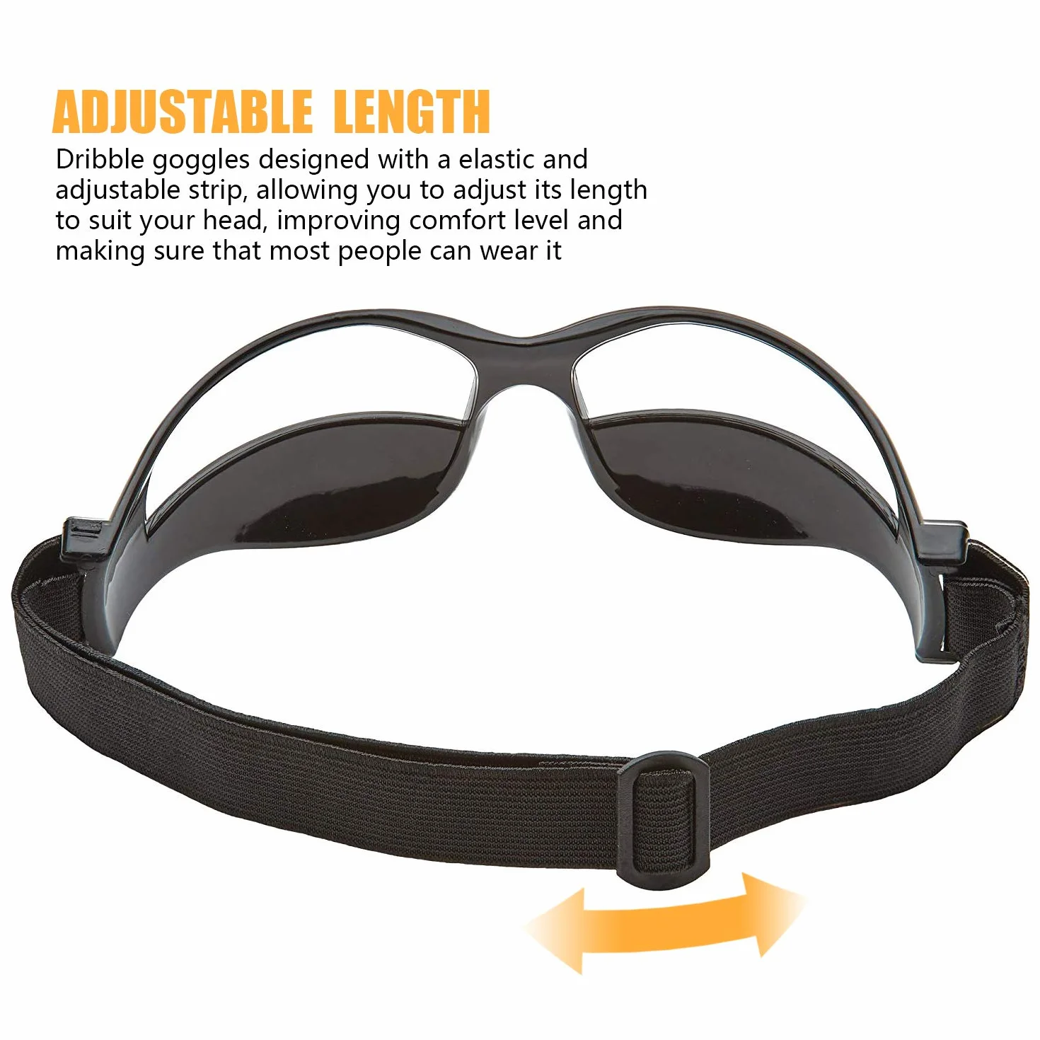 Lunettes de basket-ball professionnelles lot de 10 paires sangle élastique réglable