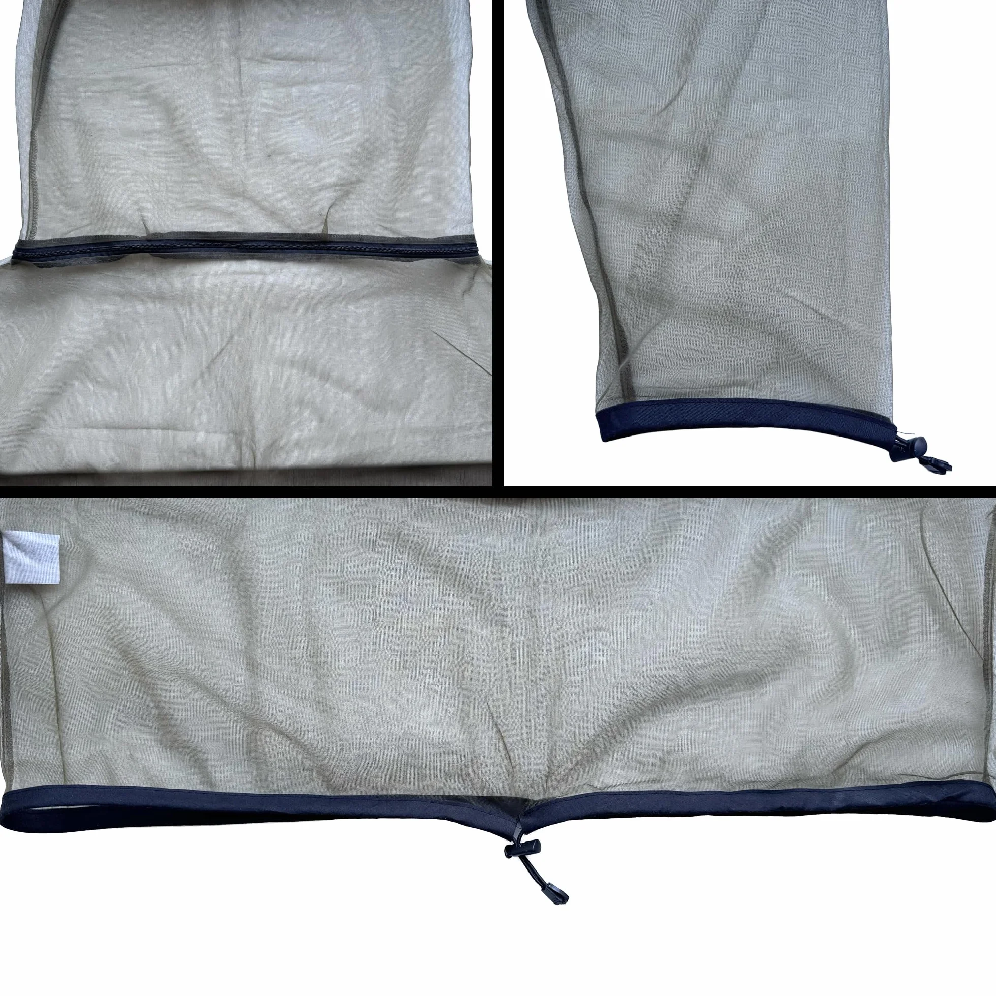 Veste Moustiquaire Anti-Insectes avec Fermeture Éclair – Vêtement de Protection No Bite – Veste à Capuche pour Hommes et Femmes – Protection Extérieure pour Voyage, Camping, Jardin, Safari & Pêche