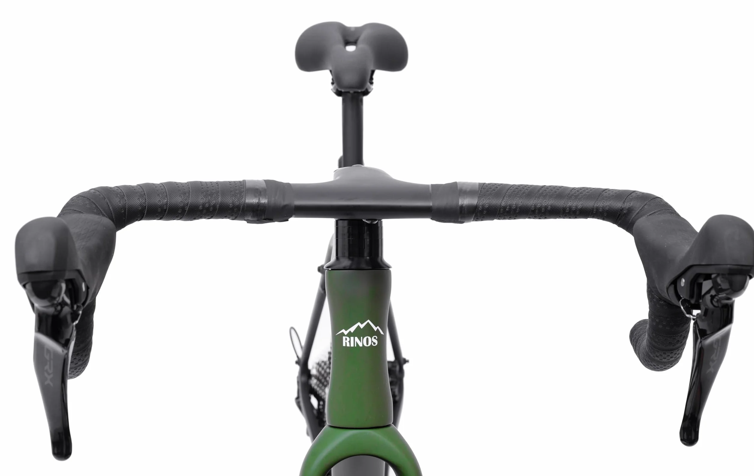 Rinos Sandman 4 Vélo Gravel Carbone GRX 400 Freins à Disque Hydrauliques Pneus 700x40C Cadre Carbone T800 Transmission 2x10 Vitesses
