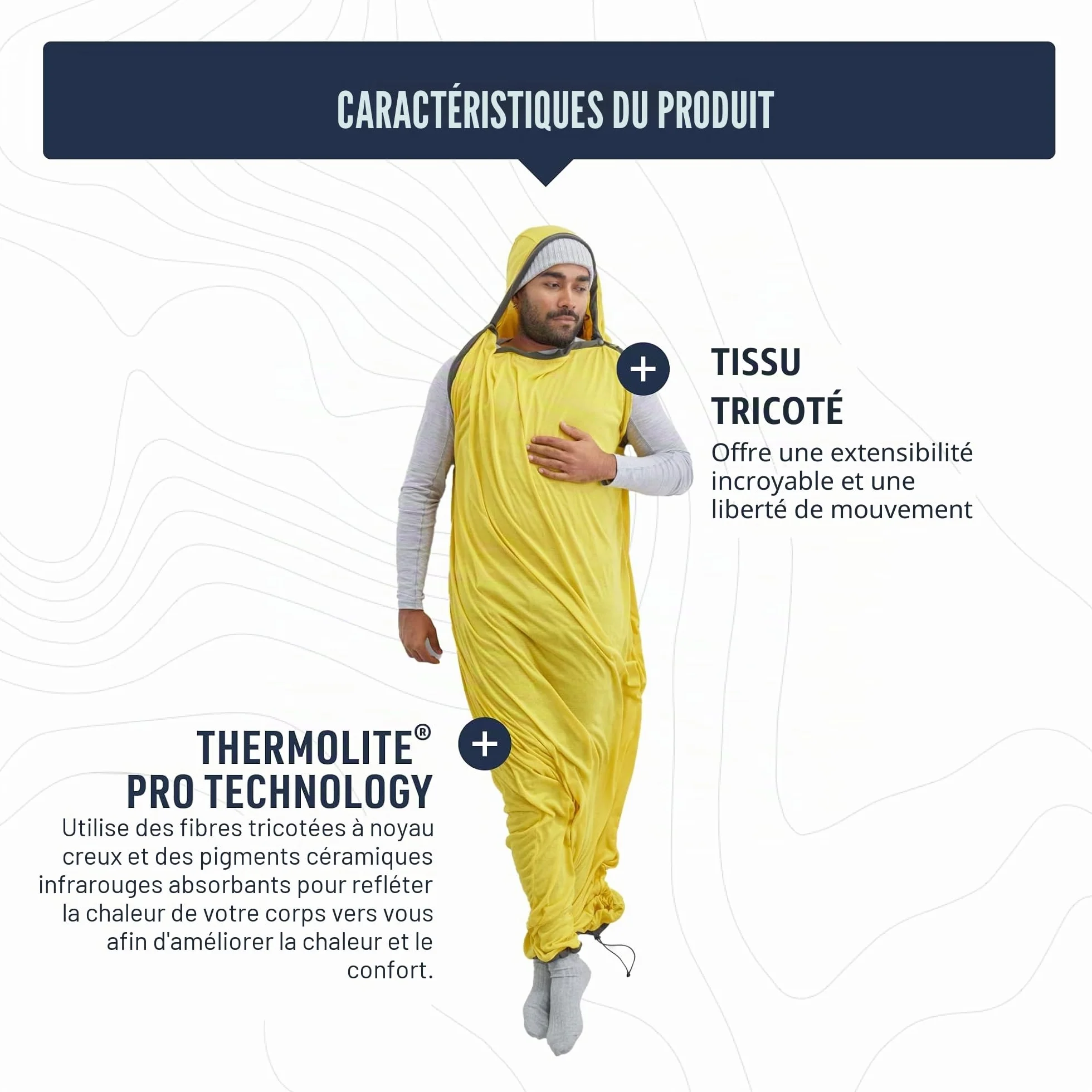 Sea to Summit Reactor - Doublure Isolante pour Sac de Couchage