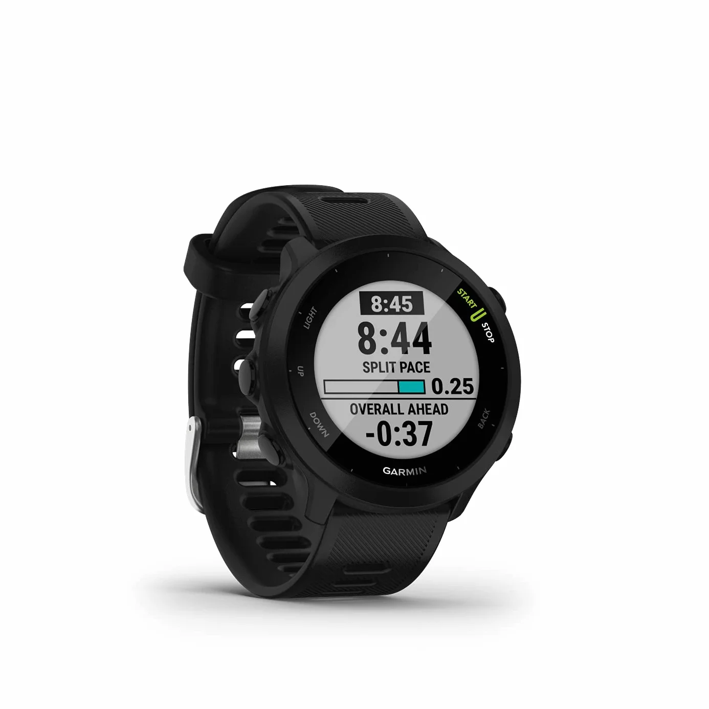 Garmin Forerunner 55 Montre de Course GPS Noir séances d'entraînement Quotidiennes suggérées 2 semaines d'autonomie