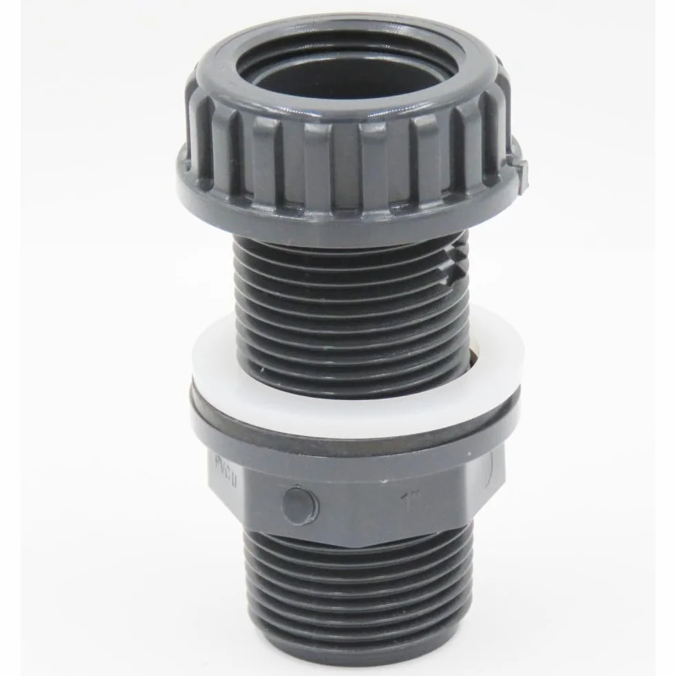 Traversée de paroi PVC pour tuyau 25 mm ø 25 mm 1 pouce