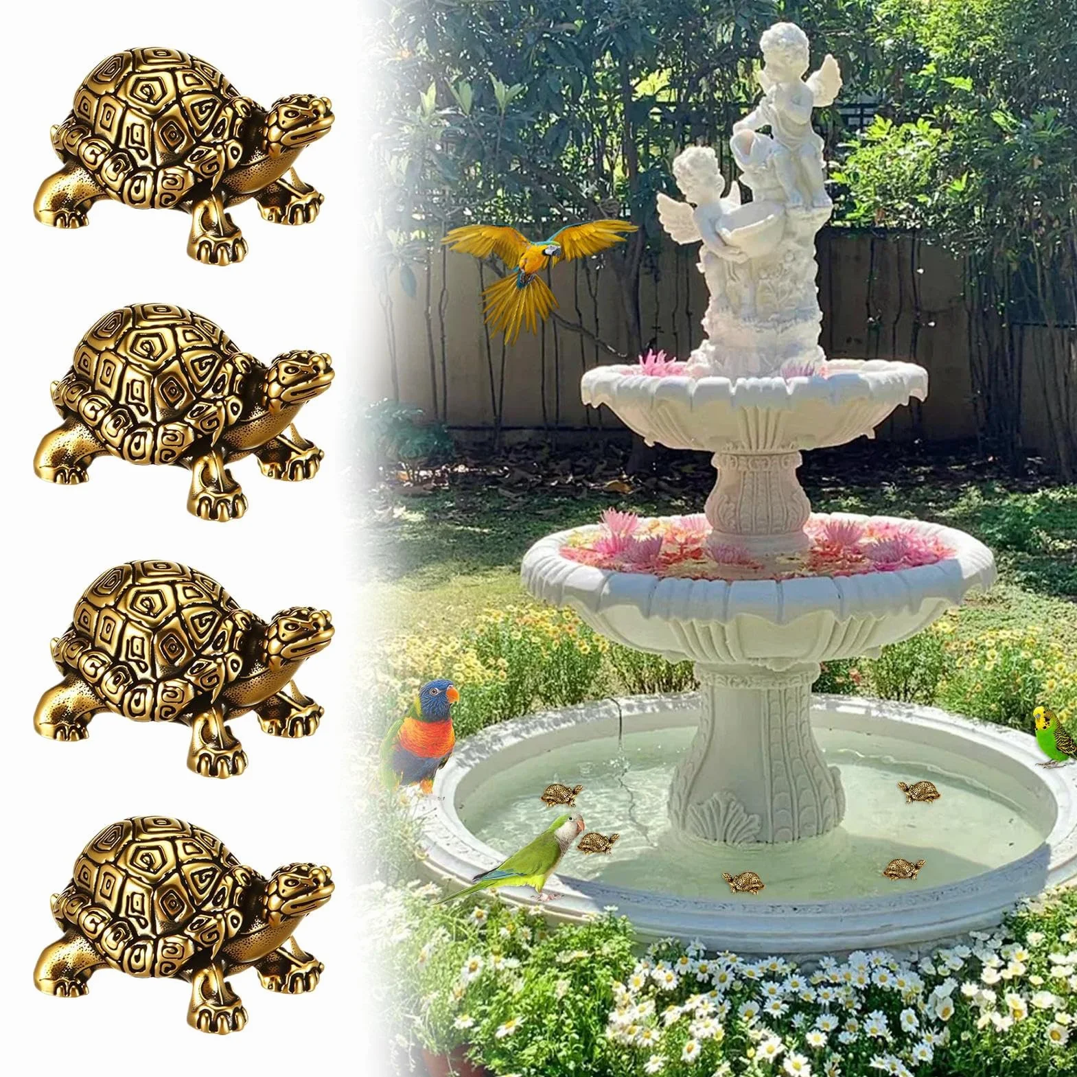 Pastilles nettoyantes pour bain d'oiseaux – Disques de purification minérale respectueuse de l'environnement