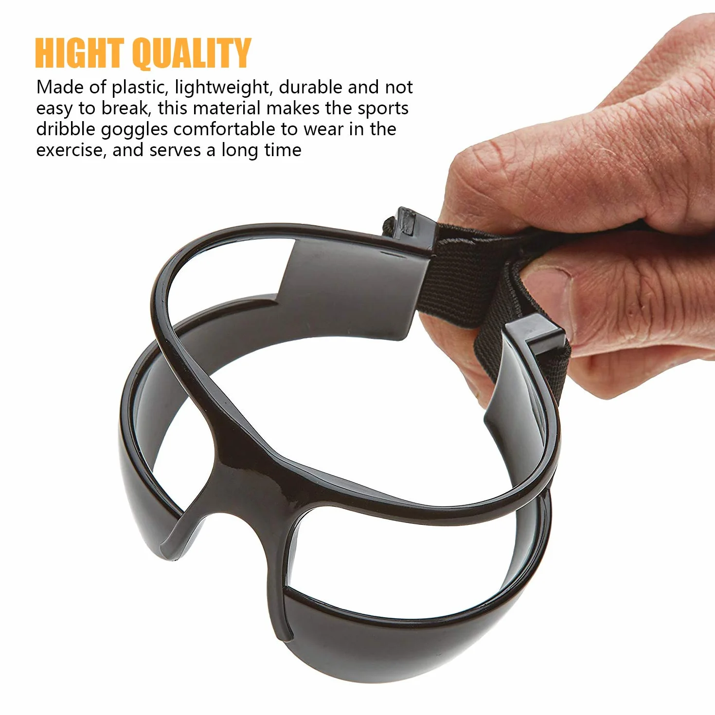 Lunettes de basket-ball professionnelles lot de 10 paires sangle élastique réglable