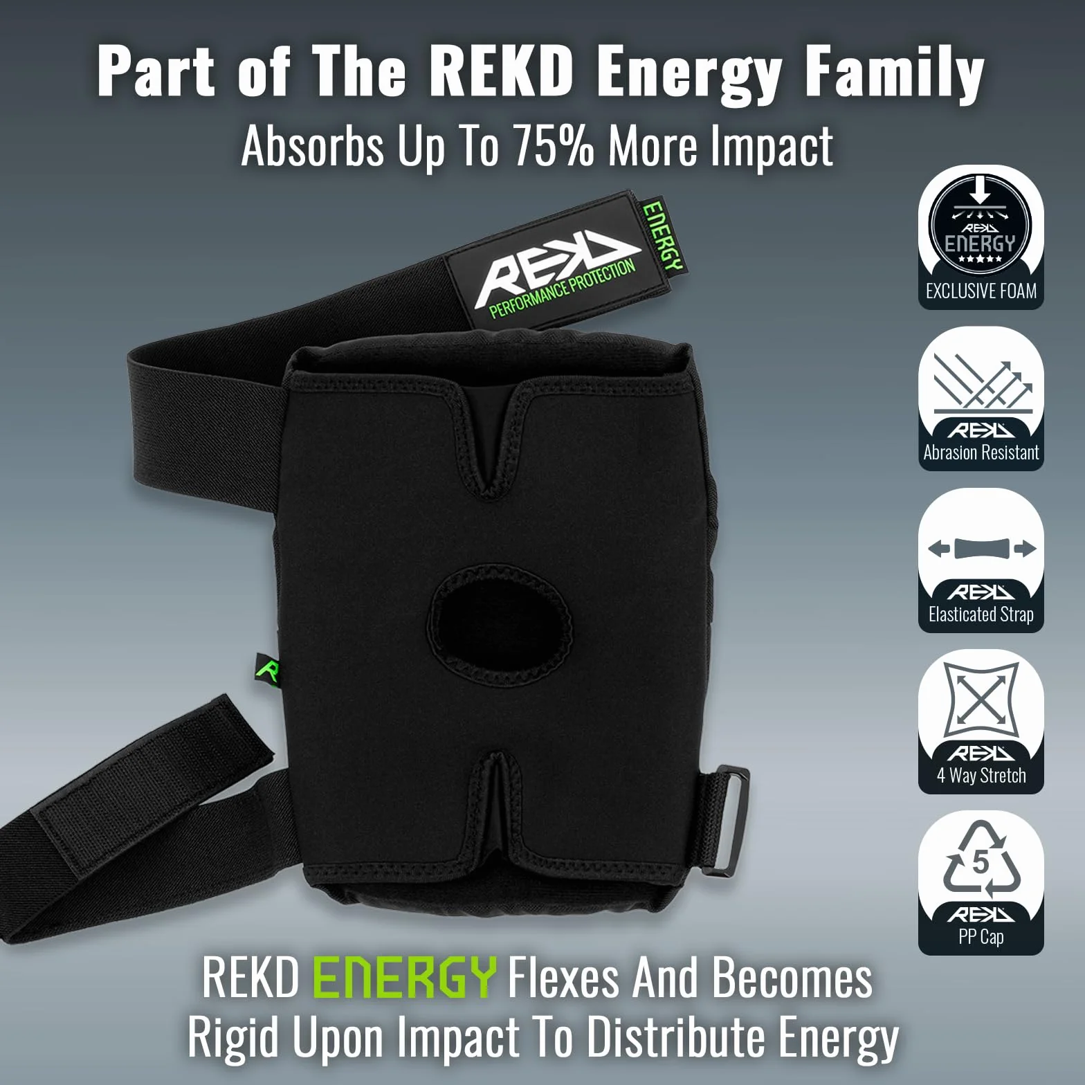 Rekd Energy Ramp Knee Pads Genouillères Mixte