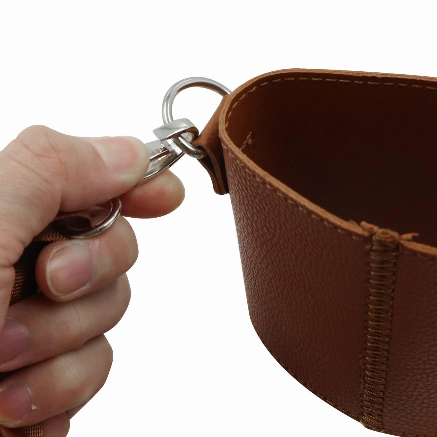 BandoulièRe Gobelet Bouteille Porte Bouilloire - RéGlable Sangle Poche Accessoire Gourde ChaîNe Collier Cordon éPaule Universel Portable Convient RandonnéE Cyclisme Grand Air Camping Voyage（Marron）