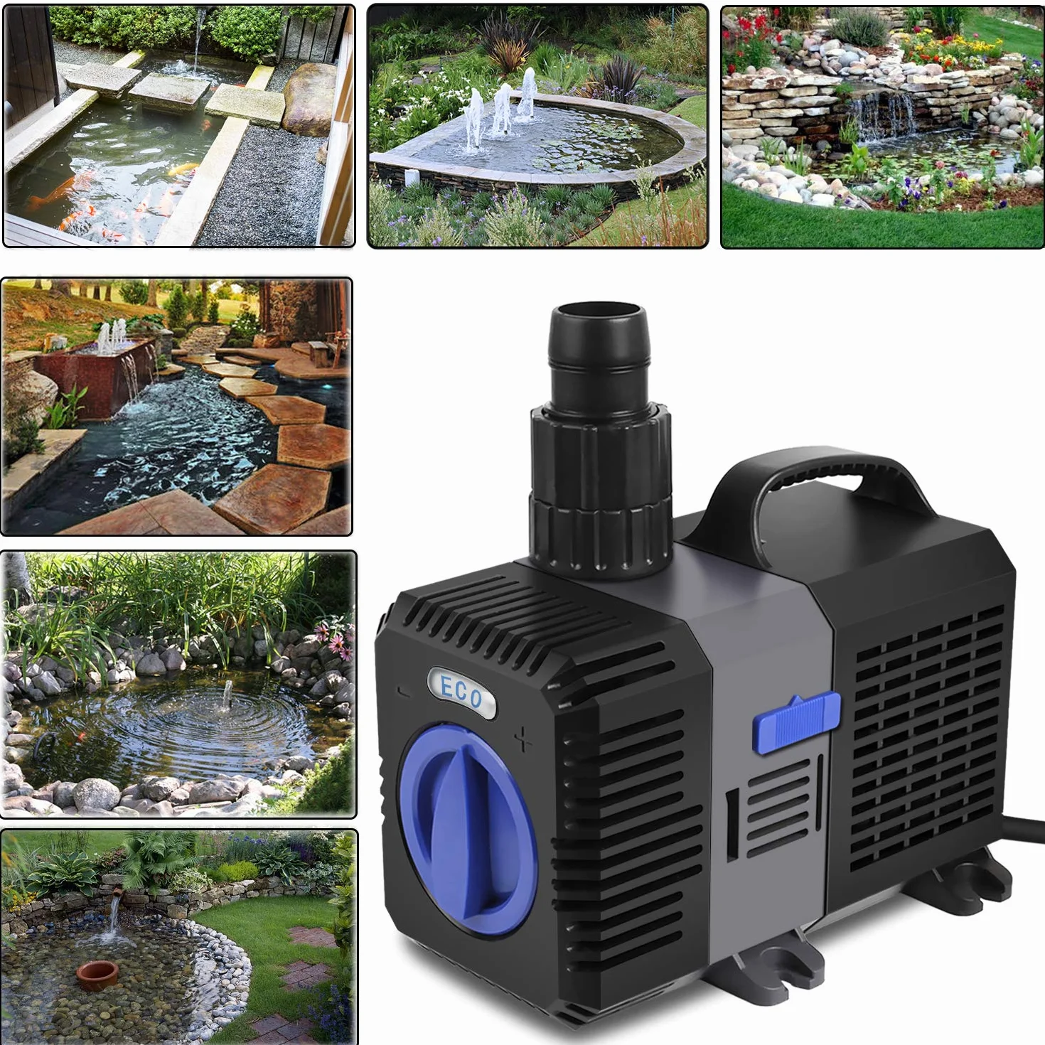 Forever Speed Super Eco Pompe de bassin 3000L/H basse consommation