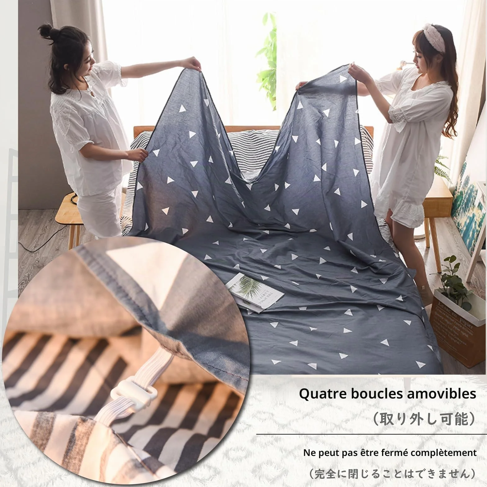 TRIWONDER Sac de Couchage Coton 1 ou 2 Personnes Drap de Voyage Léger Confortable pour Camping Randonnée Hôtel Train Auberges