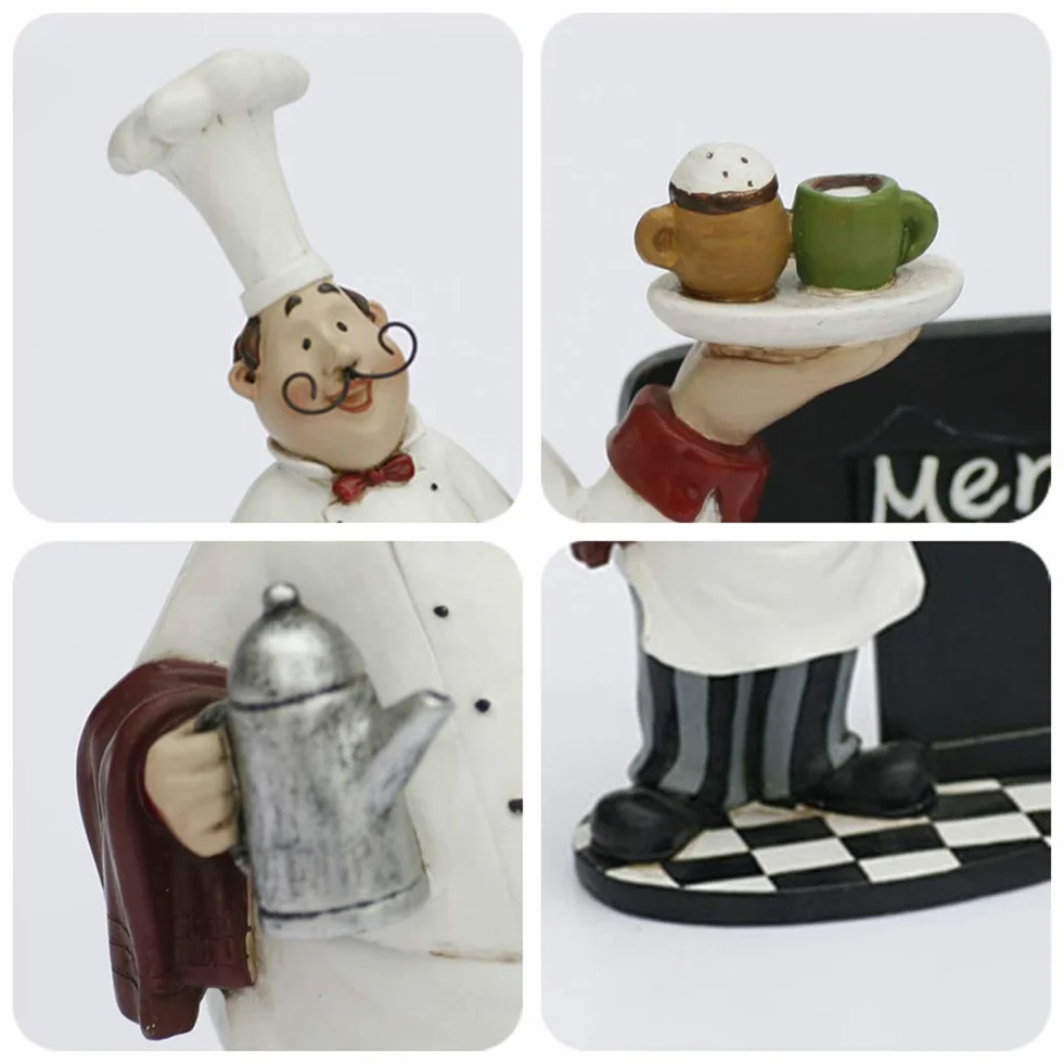 Trycooling Tableau noir créatif pour menu Chef français