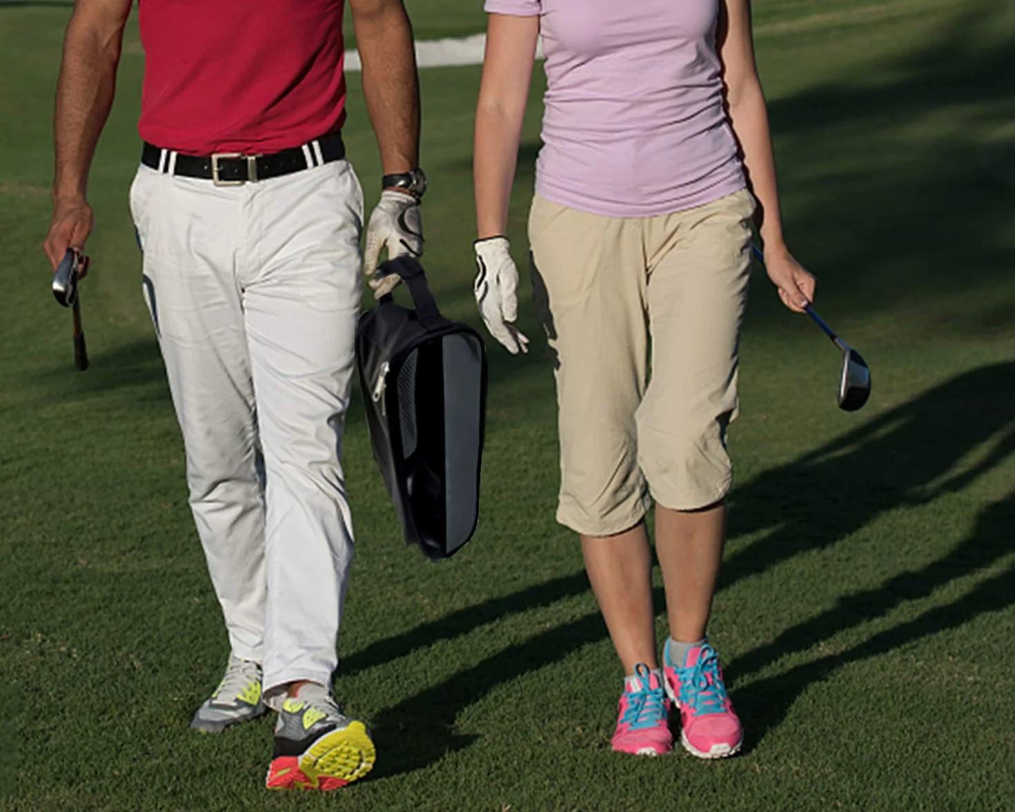 Sac à Chaussures de Golf pour Homme/Femme, Sac de Transport avec Ventilation