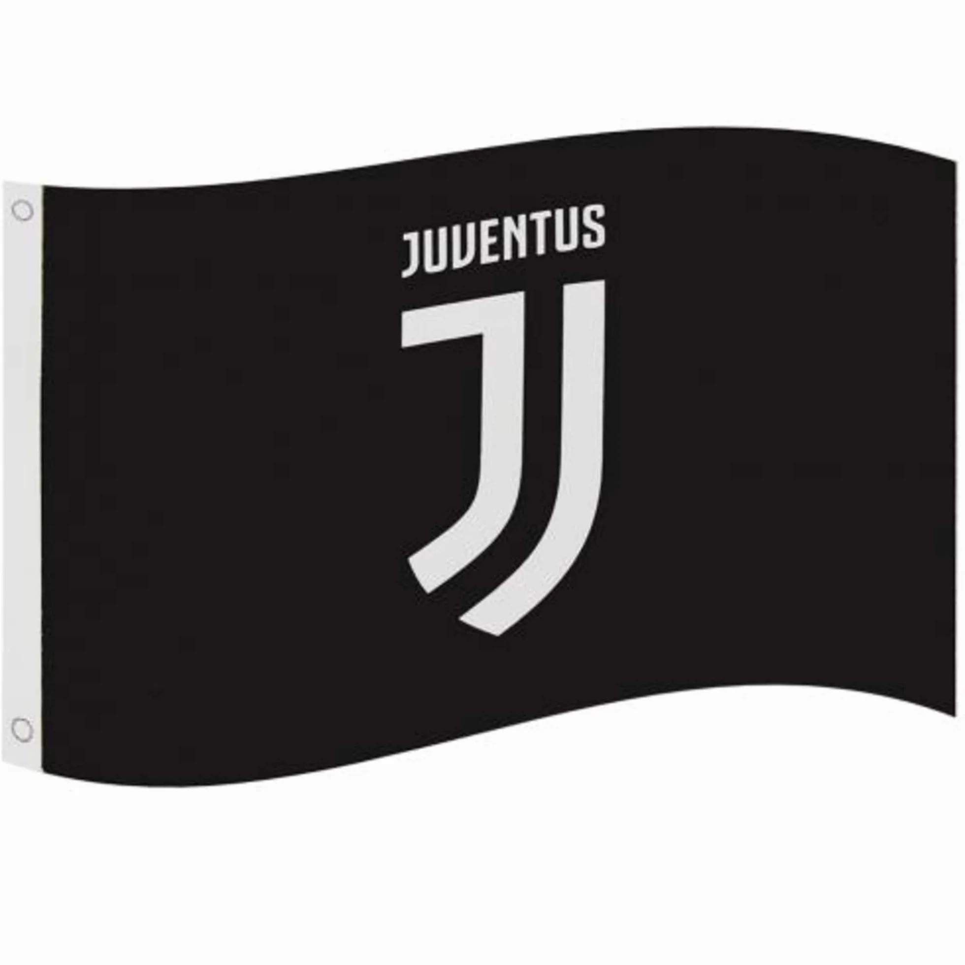 Drapeau Officiel de la Nouvelle crête Noire Juventus 152cm 91cm