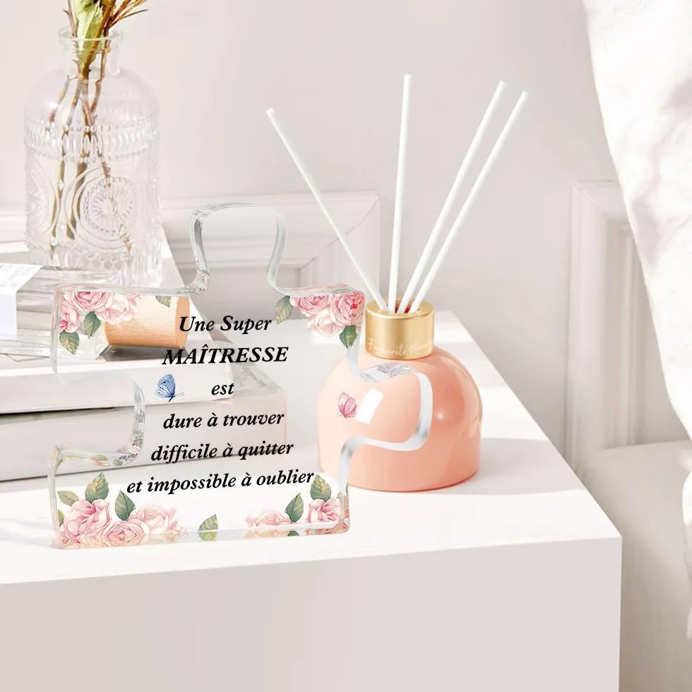 Cadeau Maîtresse Fin d'année Scolaire Merci Professeur Atsem Maternelle