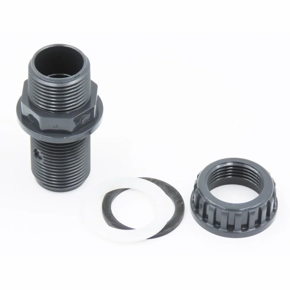 Traversée de paroi PVC pour tuyau 25 mm ø 25 mm 1 pouce