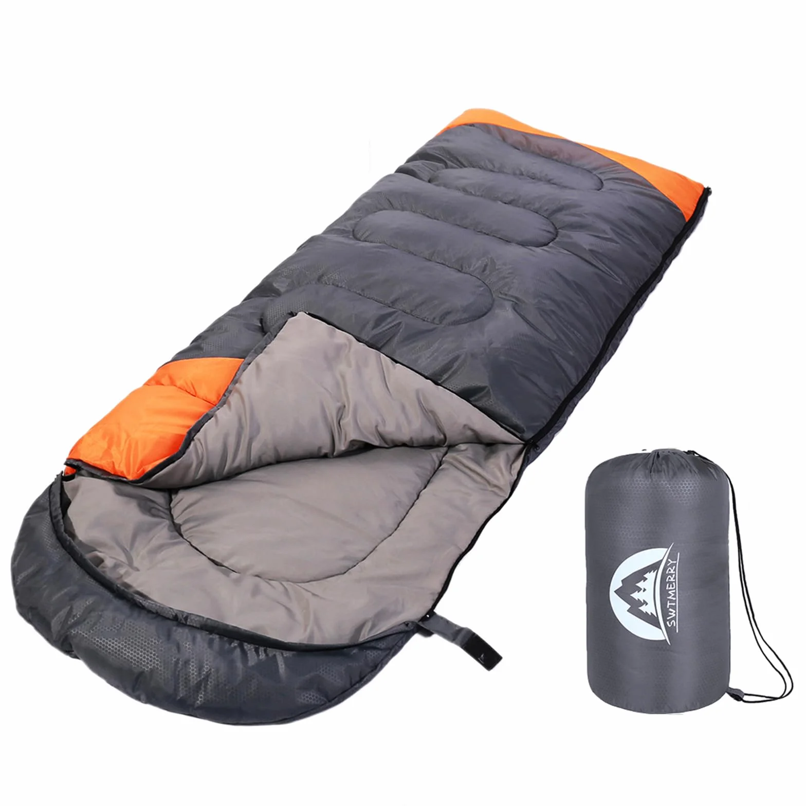 Sac de couchage 4 saisons imperméable léger pour randonnée camping enfants adultes