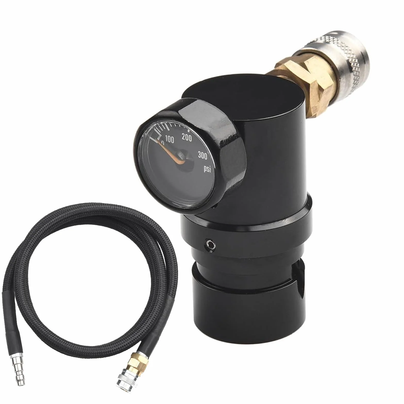 PCP Compresseur air Régulateur HPA Micro MR US Foster 2000 psi, 40-200 PSI pour pistolet à air Paintball, indicateur de valve
