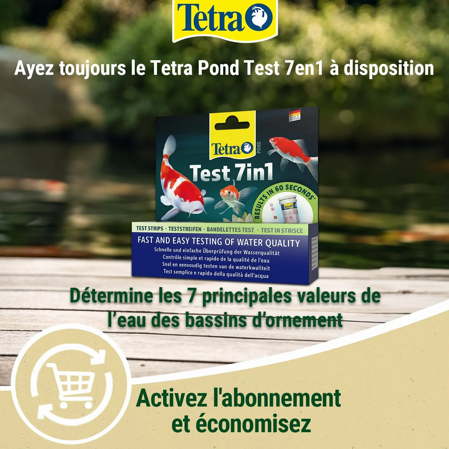 Tetra Pond Test 7in1