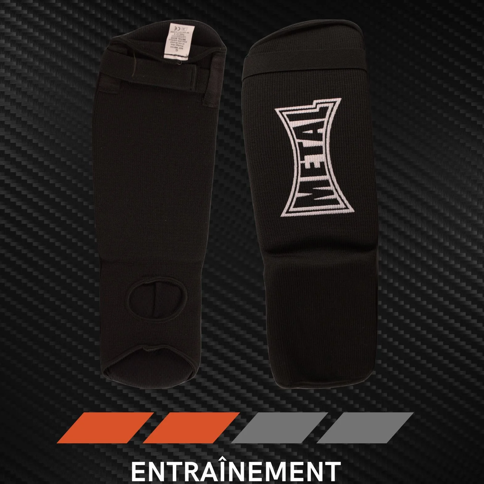METAL BOXE Protège-Tibias/Pieds