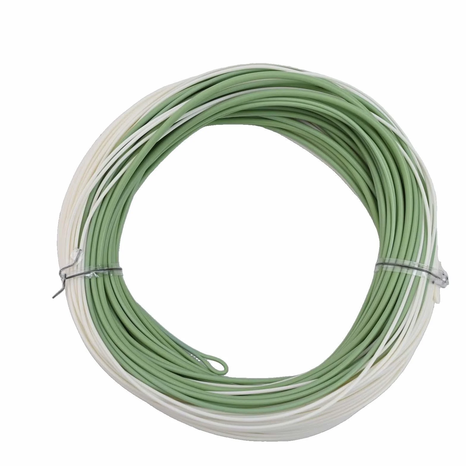 Ligne de pêche à la mouche fabriquée de manière experte pour l'eau de mer courte 30 m en nylon