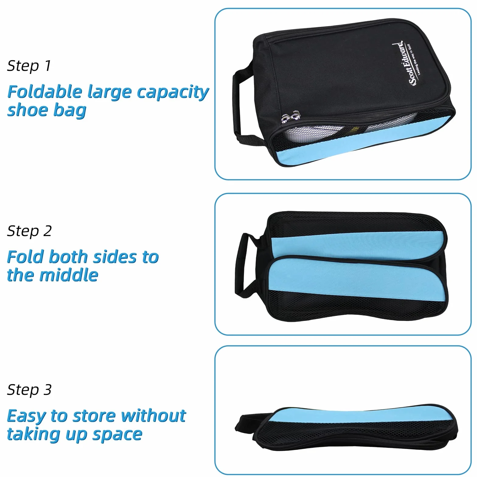 Scott Edward Portable Sac de Golf imperméable Respirant Hommes Femmes