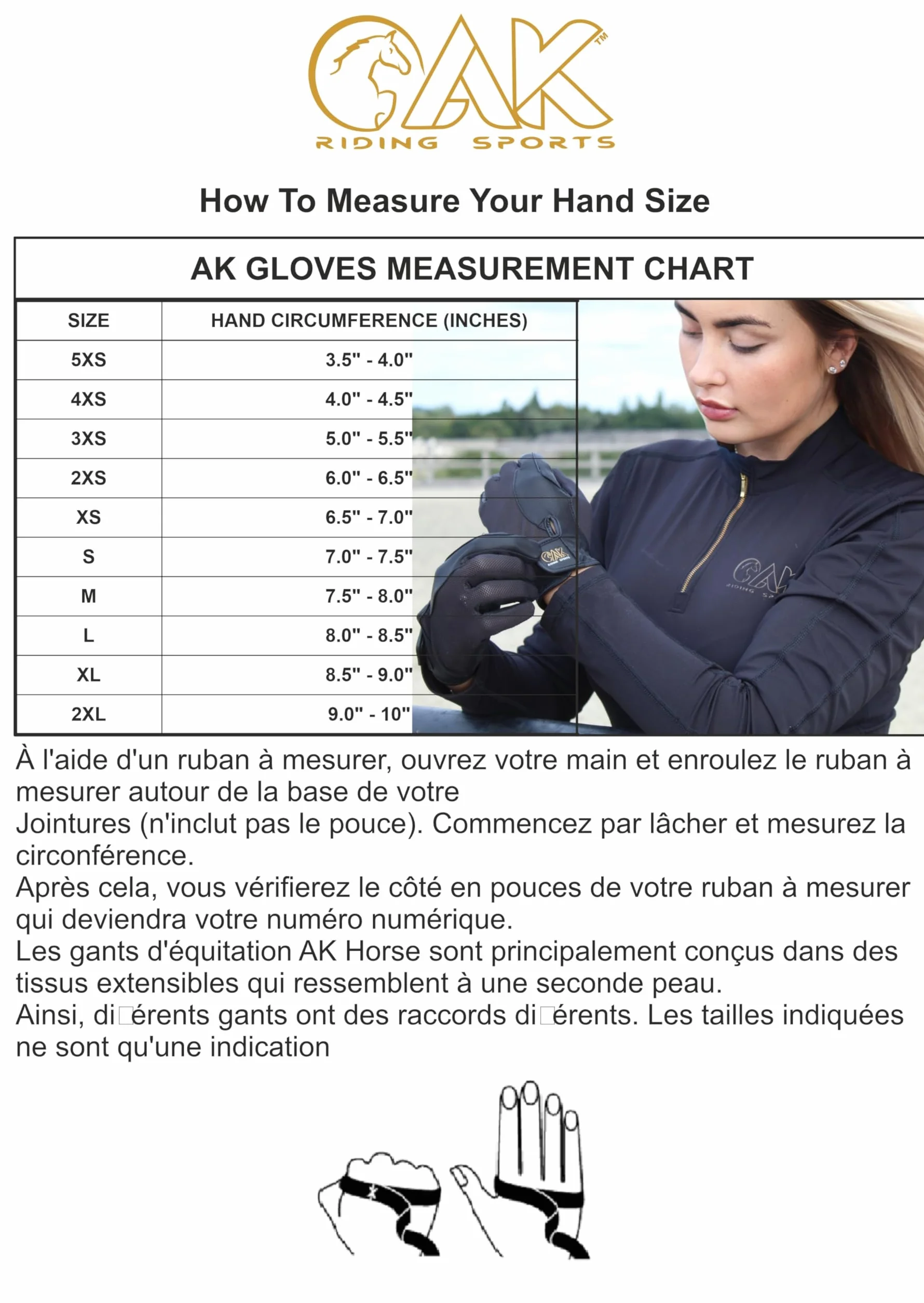 AK Summer Gants d'équitation Respirants et pour Un Usage Quotidien Horse Riding Gloves AKRS-7007