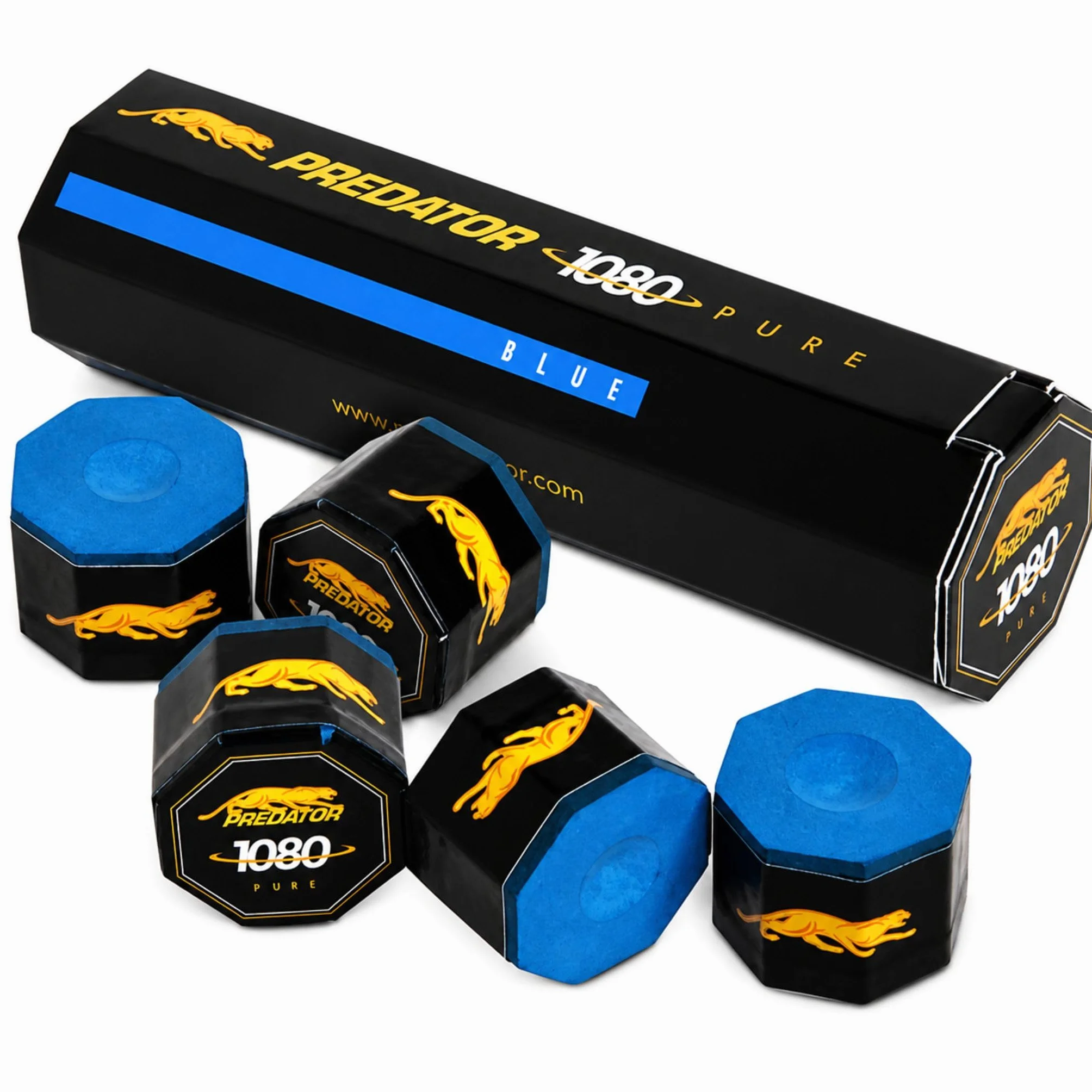 Manuel Gil Predator 1080 Pure Lot de 5 craies de billard