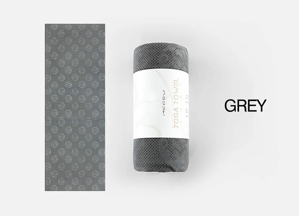 MEESU Serviette de Yoga Chaude antidérapante, Serviette Douce en Microfibre absorbante à 100%, Serviettes Anti-dérapantes pour Bikram, idéales pour Le Yoga Chaud Bikram Pilates
