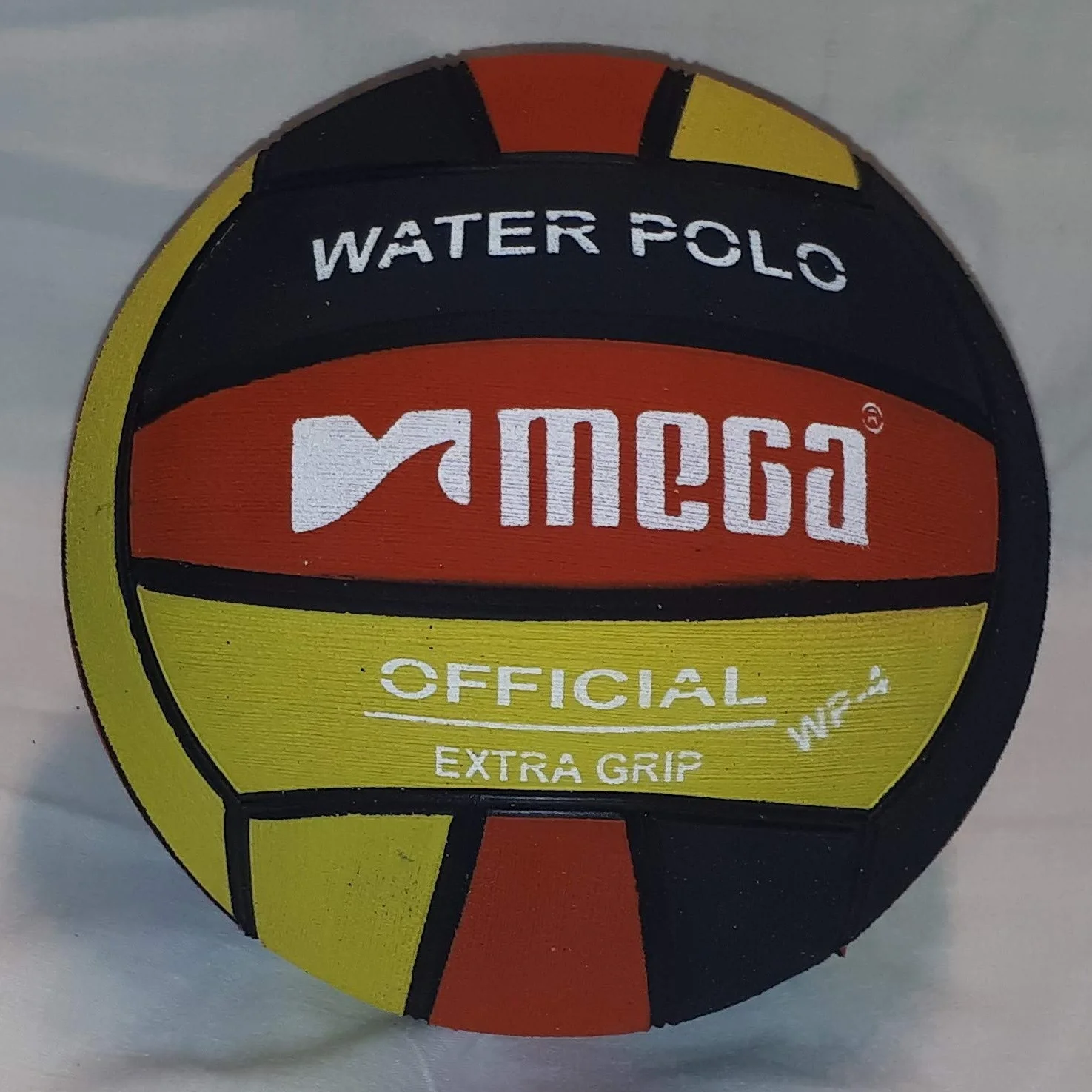 Mega Water Polo Noir/rouge/jaune Taille 5