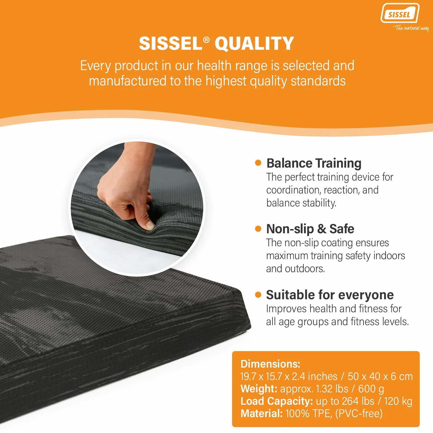 Sissel Coussin d'équilibre BalanceFit »