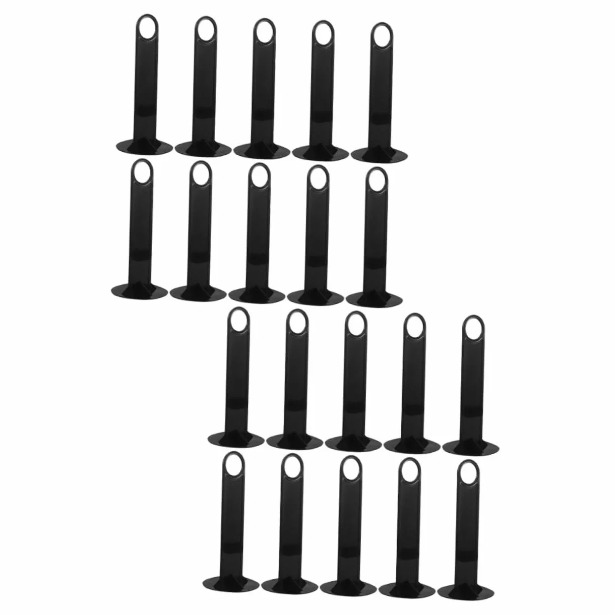 Hemobllo 20 Pièces Support Rangement Entraînement Disc Cone Holder Plastique Porte-cônes Portable Football
