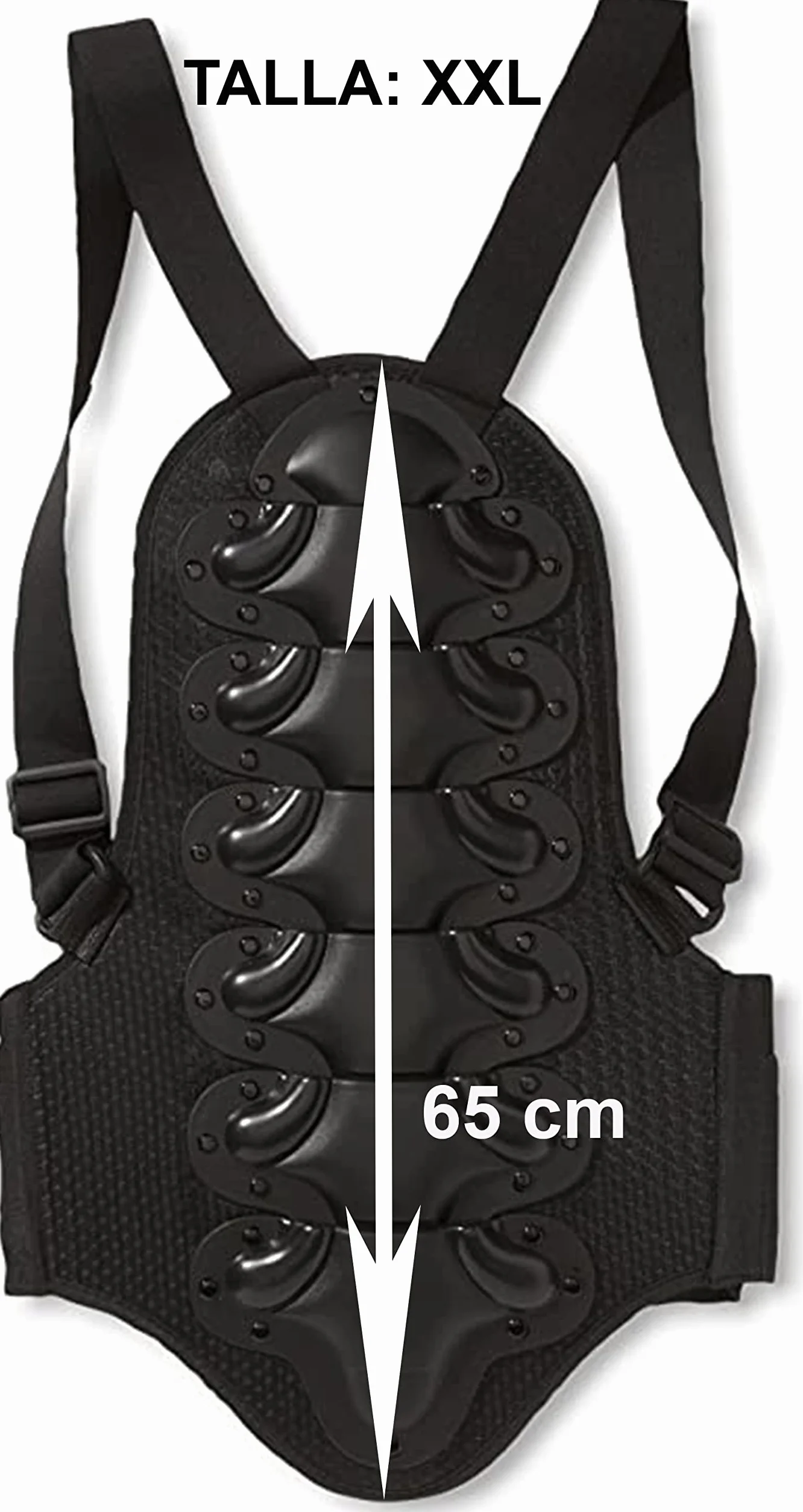 RBR Protecteur Protection Dos vélo BMX Ski Snowboard Moto Cross Escalade Taille XL Mixte