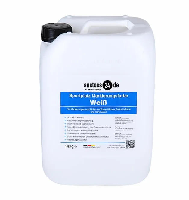Peinture de ligne de marquage Sportplatz 14 kg