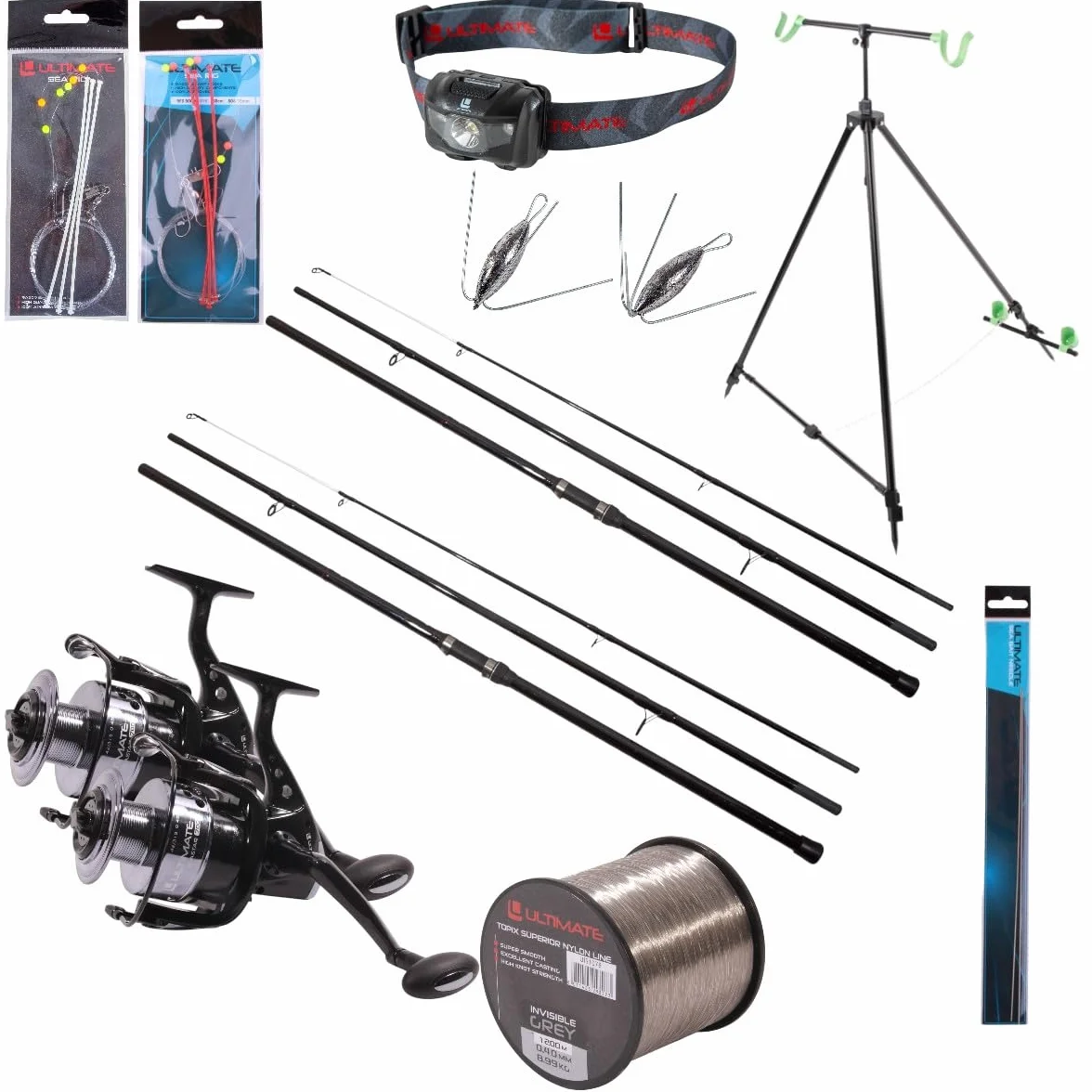 Ensemble Mer Surfcasting Ultimate Complete Beach Set