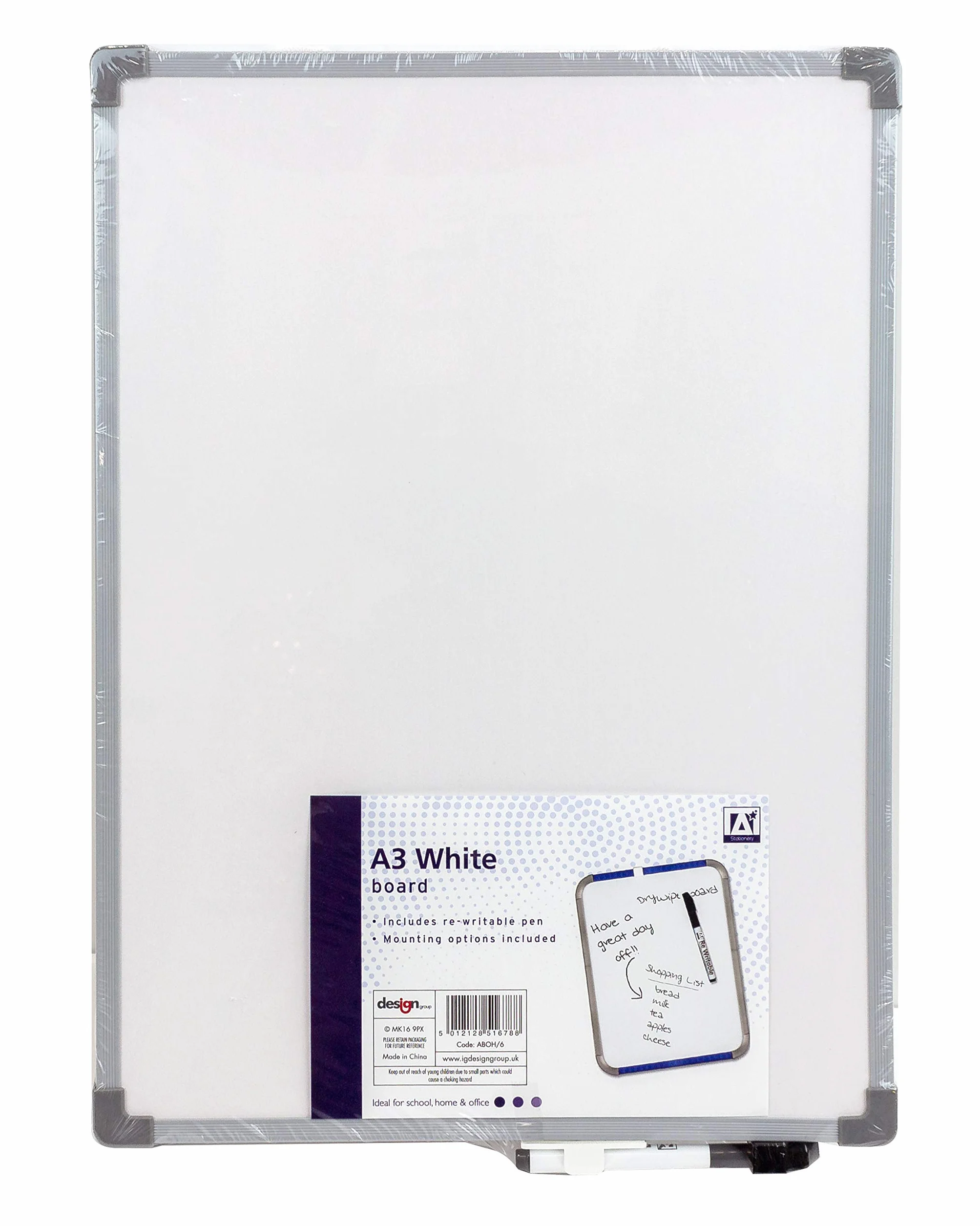 Tableau blanc A3 pour petits bureaux