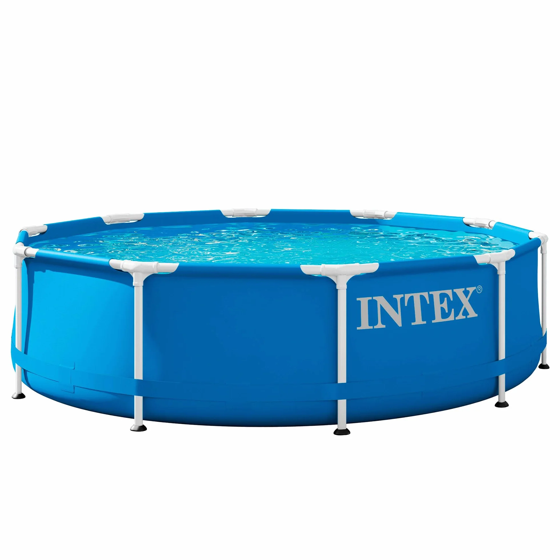 Intex Metal Frame Piscine démontable 305 x 76 cm Bleu
