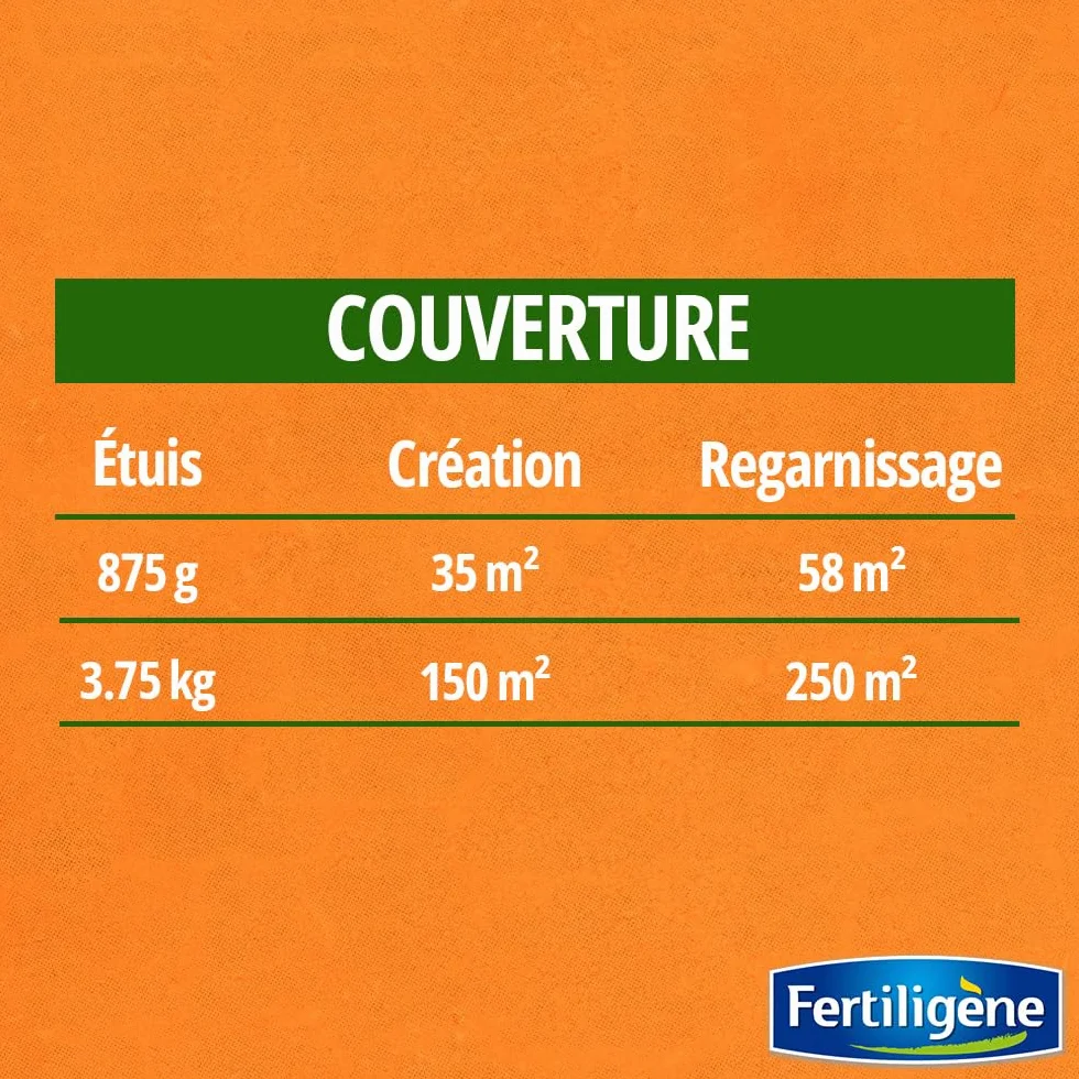 FERTILIGENE DENS35 Semences Gazon Ultra Dense 875 g 35 m²