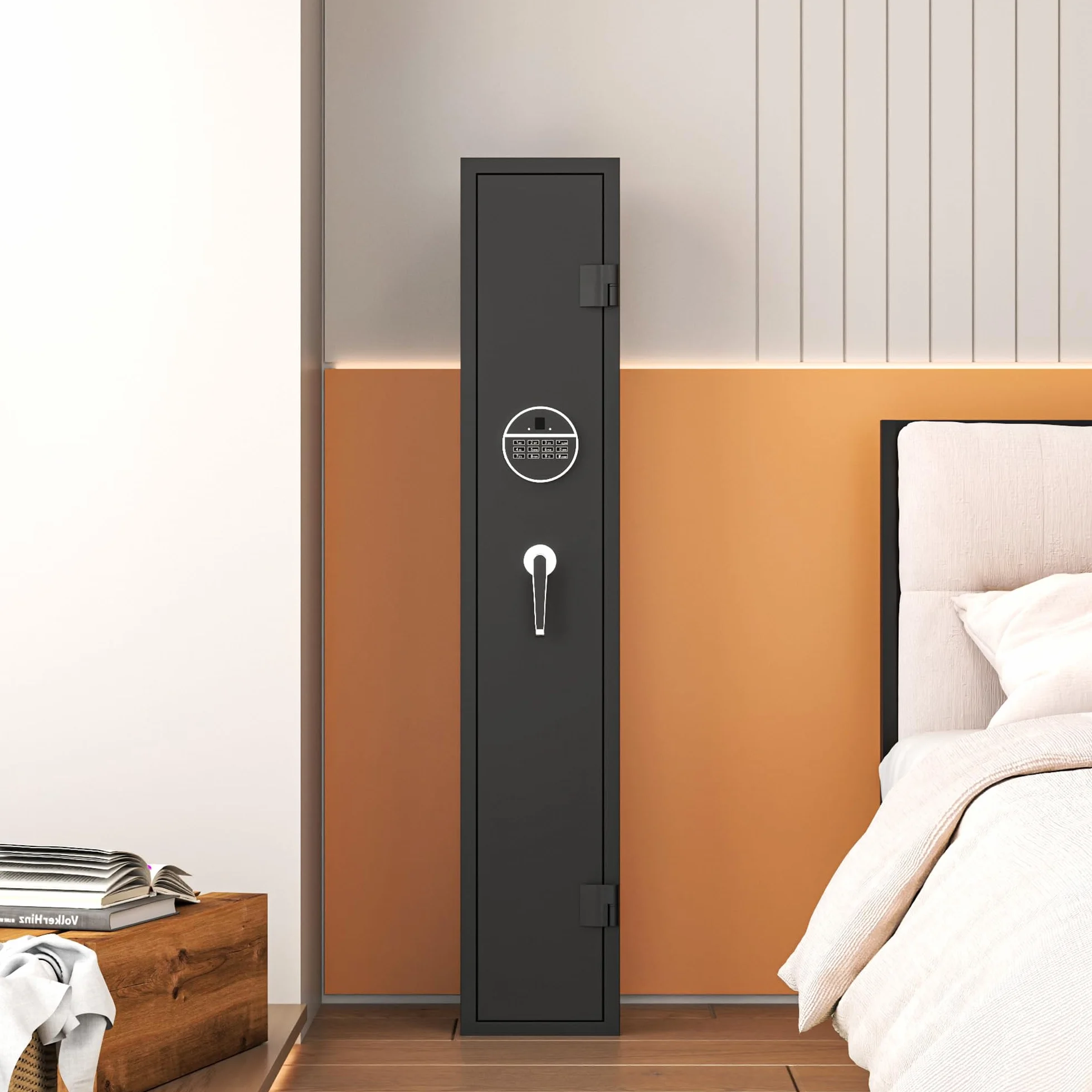 Armoire pour fusils et pistolets - Accès rapide - Convient pour le rangement sûr des armes longues et des tirs