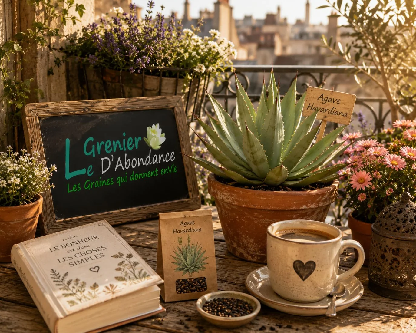 AGAVE HAVARDIANA 25 graines à semer - Le Grenier d'Abondance - Plante Succulente