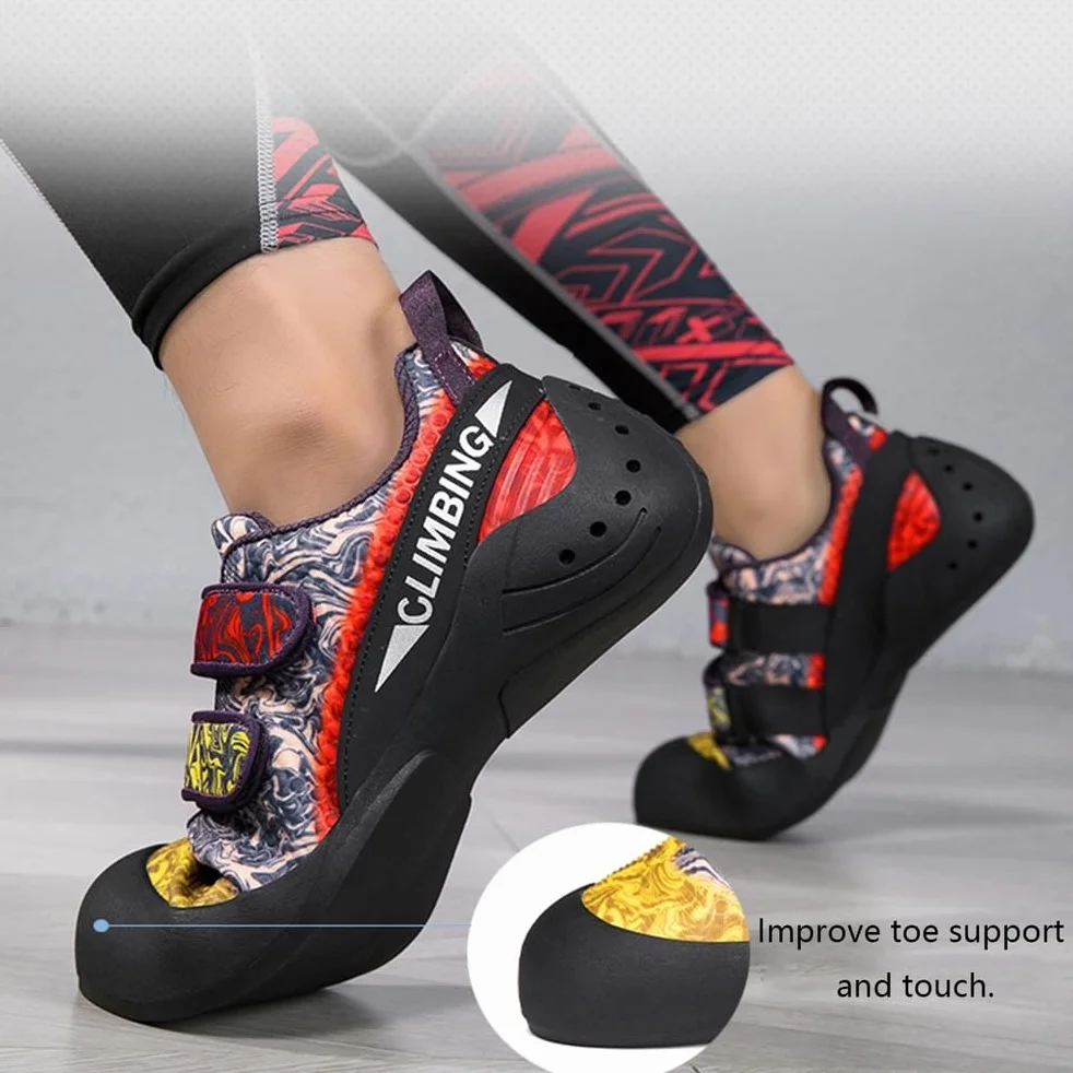 Chaussures d'escalade pour Hommes et Femmes, légères, Respirantes et antidérapantes, pour la Salle de Sport, Le Bloc l'escalade Sportive