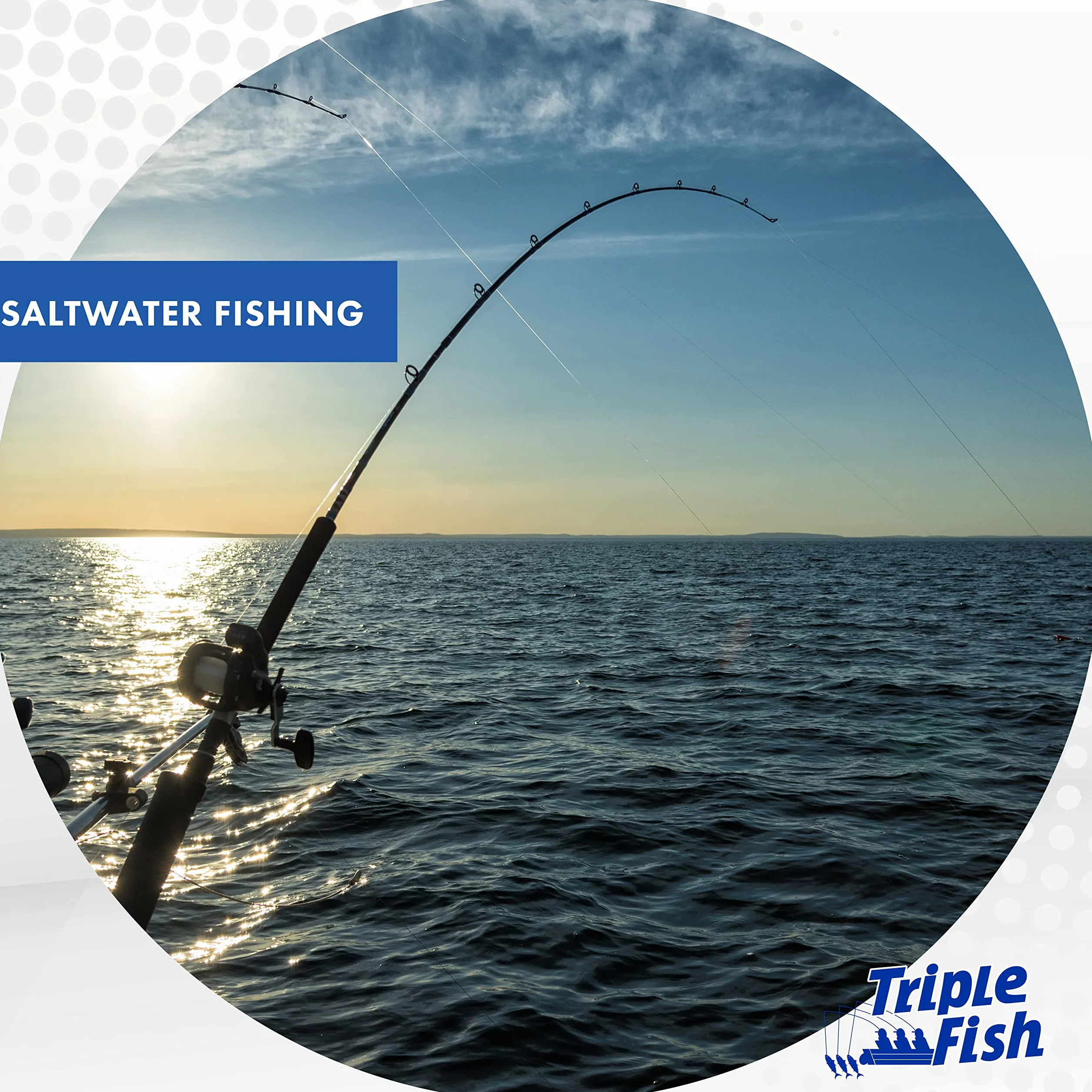 Triple Fish Mono Line 4,5 kg 0,30 mm 1353 m transparent bobine