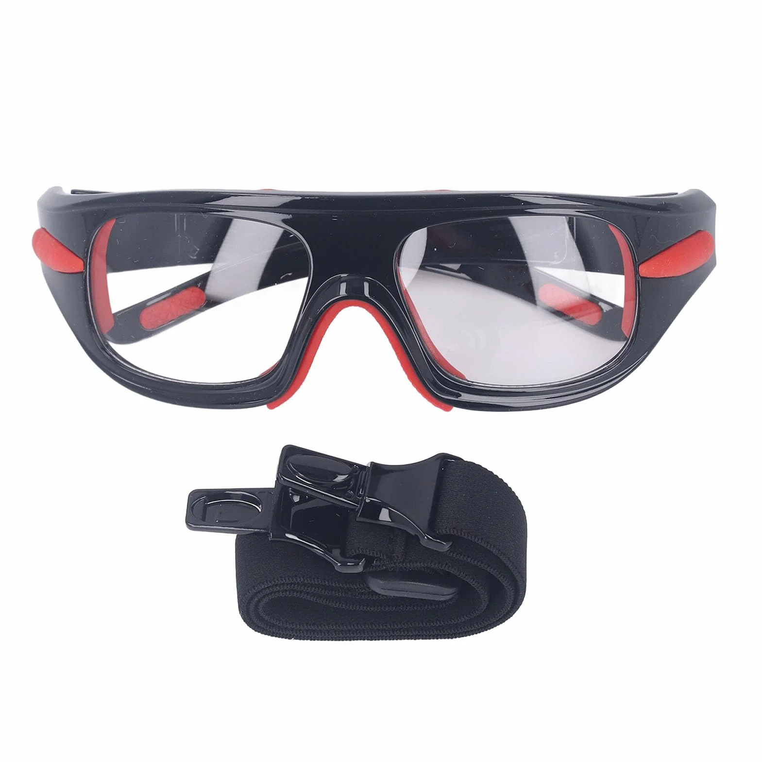Cocoarm Lunettes de Sport PC Monture Myope Légère avec Lanière pour Basket-Ball Football