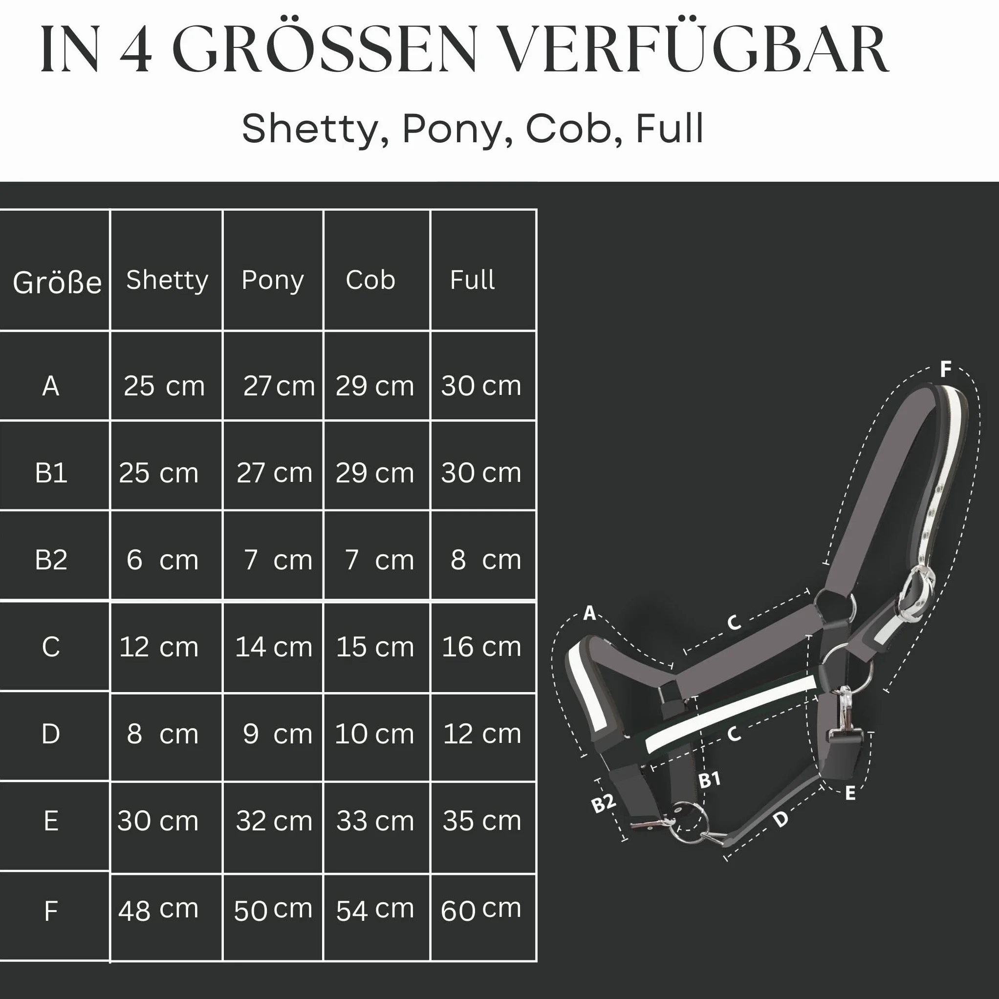 Licol pour chevaux avec paillettes en or rose, licol cheval noir et rose, 2 positions de réglage (rose or rose, poney)