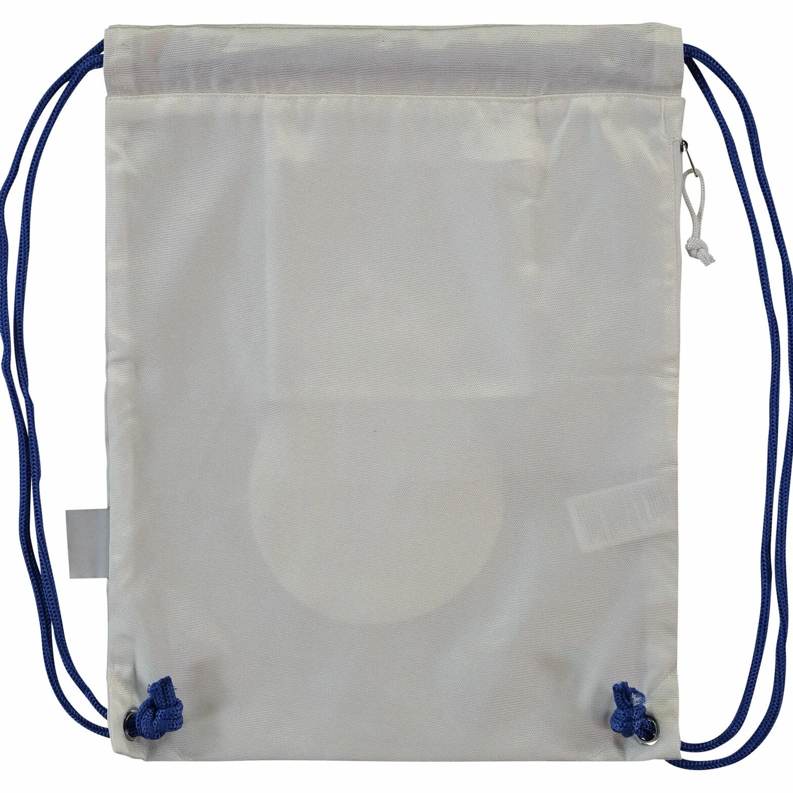 Real Madrid Official White Gym Bag Drawstring Badge Crest
