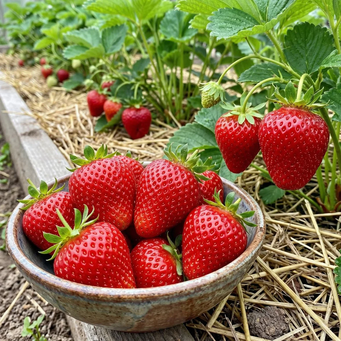 Fraise a planter Ostara - 20 plantes frigo A+ - Mélange de variétés - Fraisiers réfrigérés - Résistants au froid - Fragaria x ananassa