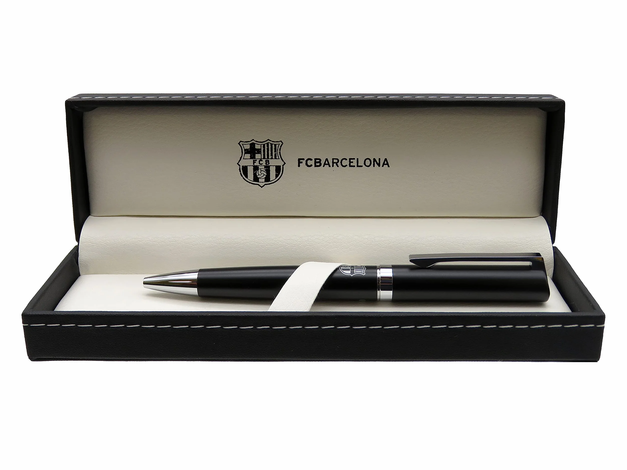 CYP BRANDS FC Barcelona Stylo bille anodisé dans étui