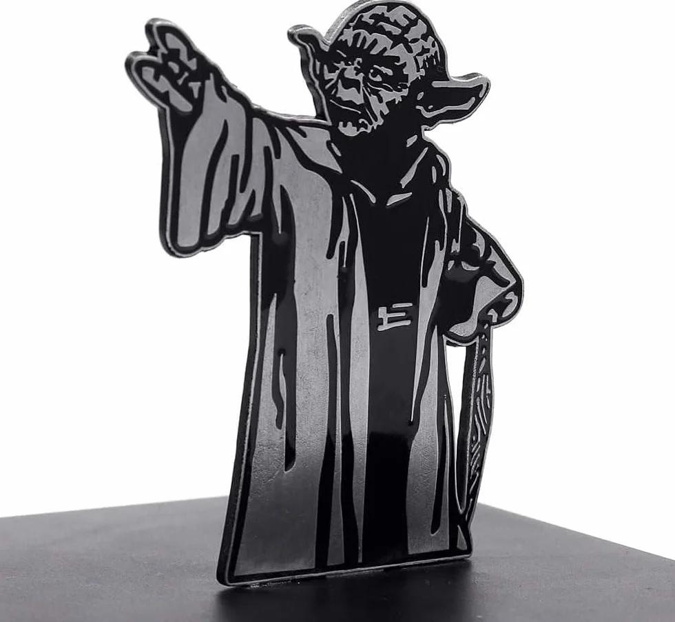 LAIX Serre-Livres Master Yoda Force en métal, Cadeau Star Wars