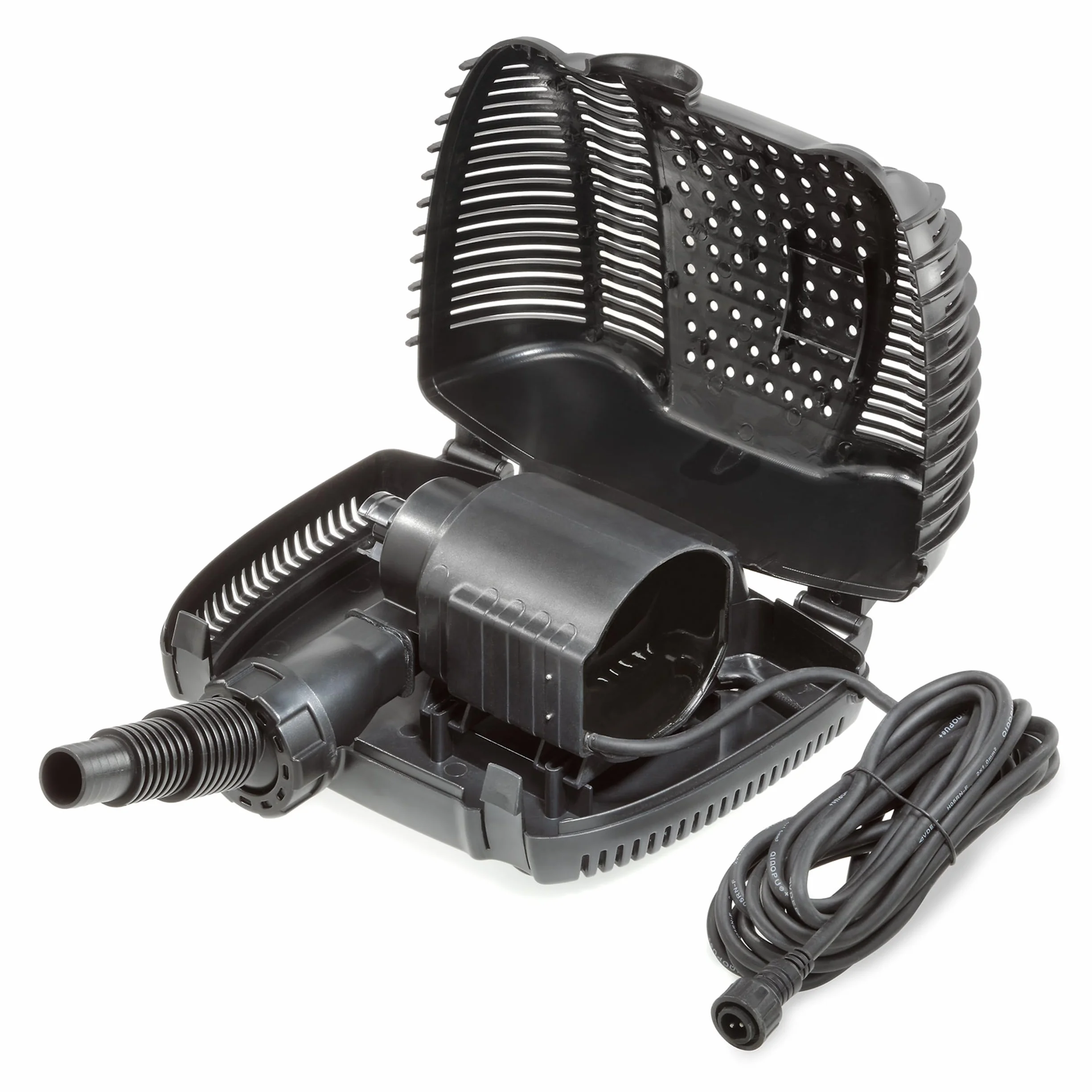 Pompe de ruisseau solaire 70 W 3400 l/h 3 m débit 5 m tuyau 32 mm