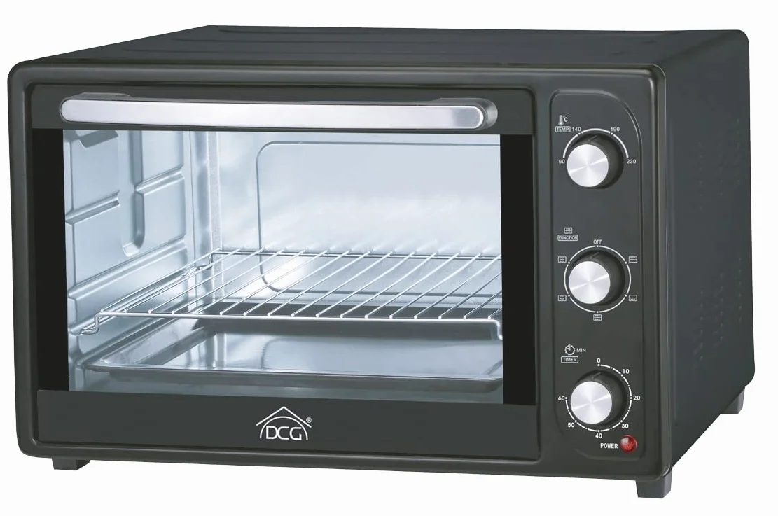 Four électrique multifonction 45L 2000W avec minuterie DCG MB9845N Reconditionné